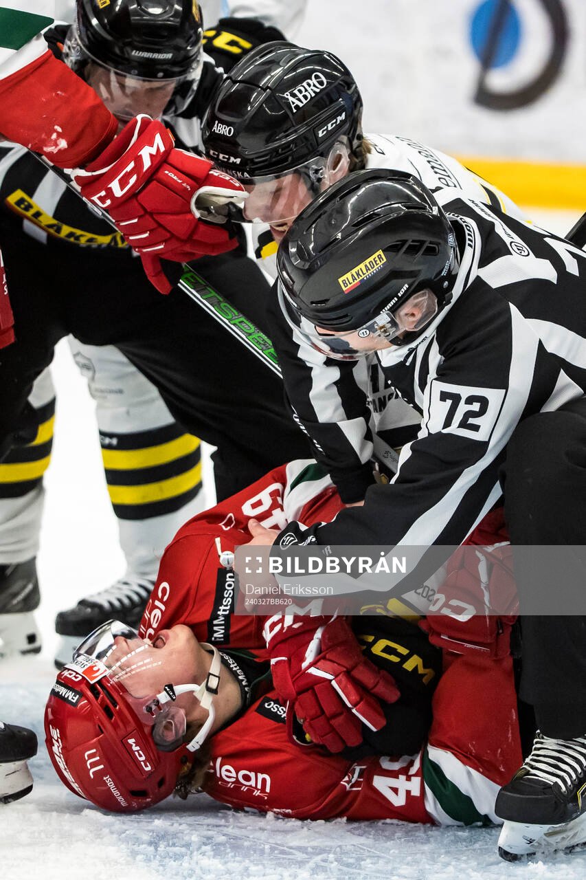 AIKs Alfred Barklund och Moras Noah Steen