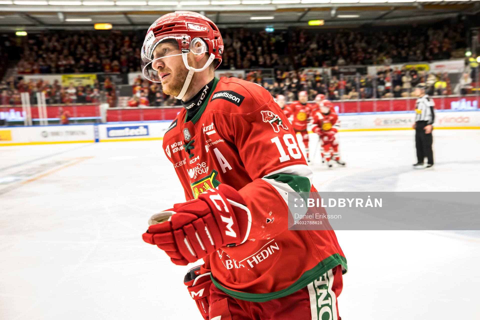 Moras Henrik Eriksson jubel