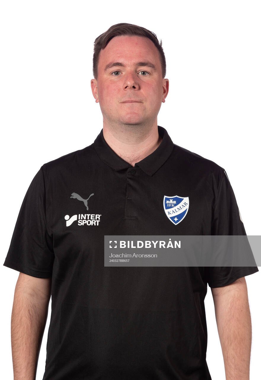 Kalmars tränare Emil Halldin