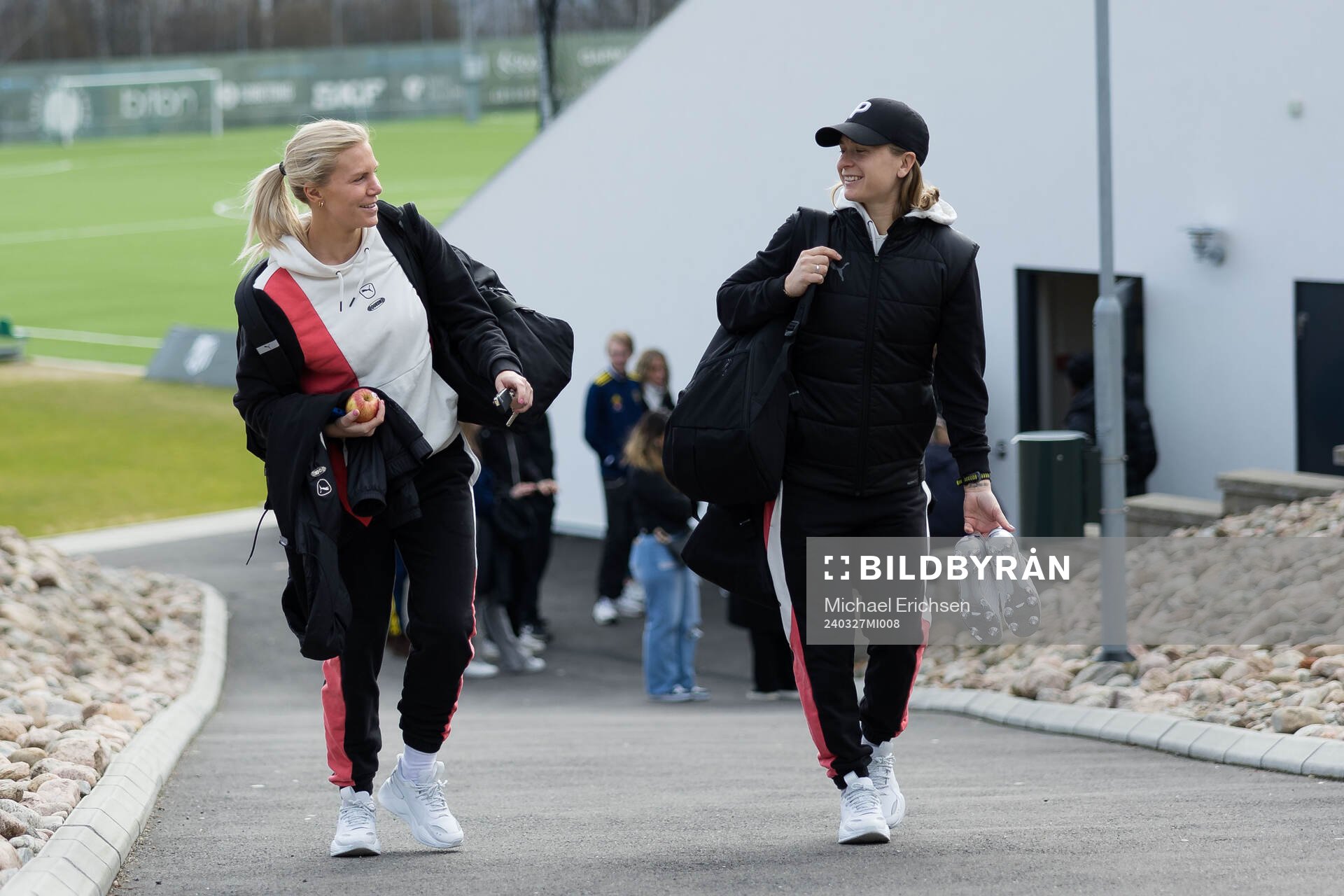 Josefine Rybrink and Filippa Curmark of Häcken