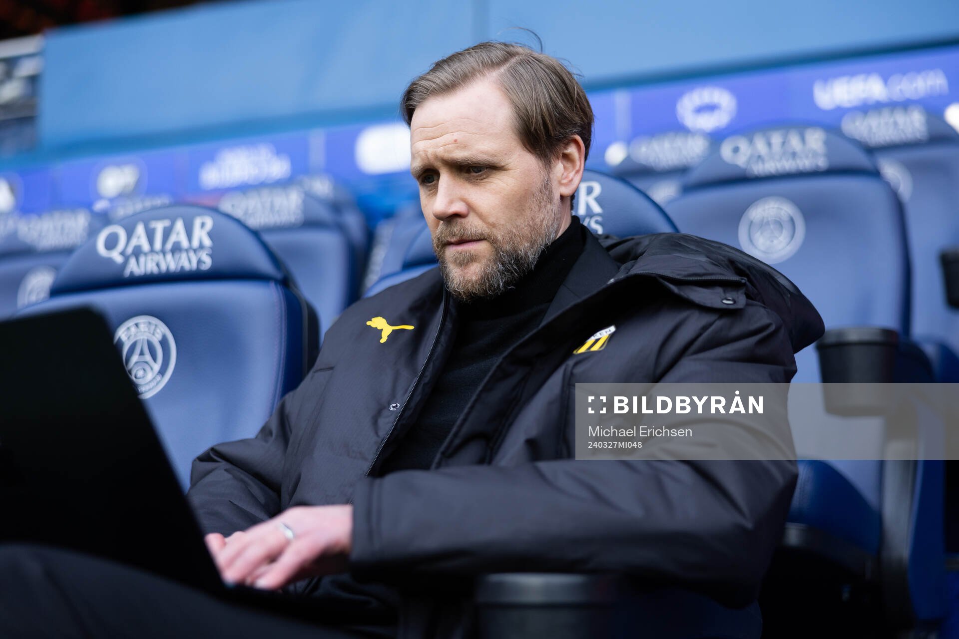 Club manager Marcus Jodin of Häcken