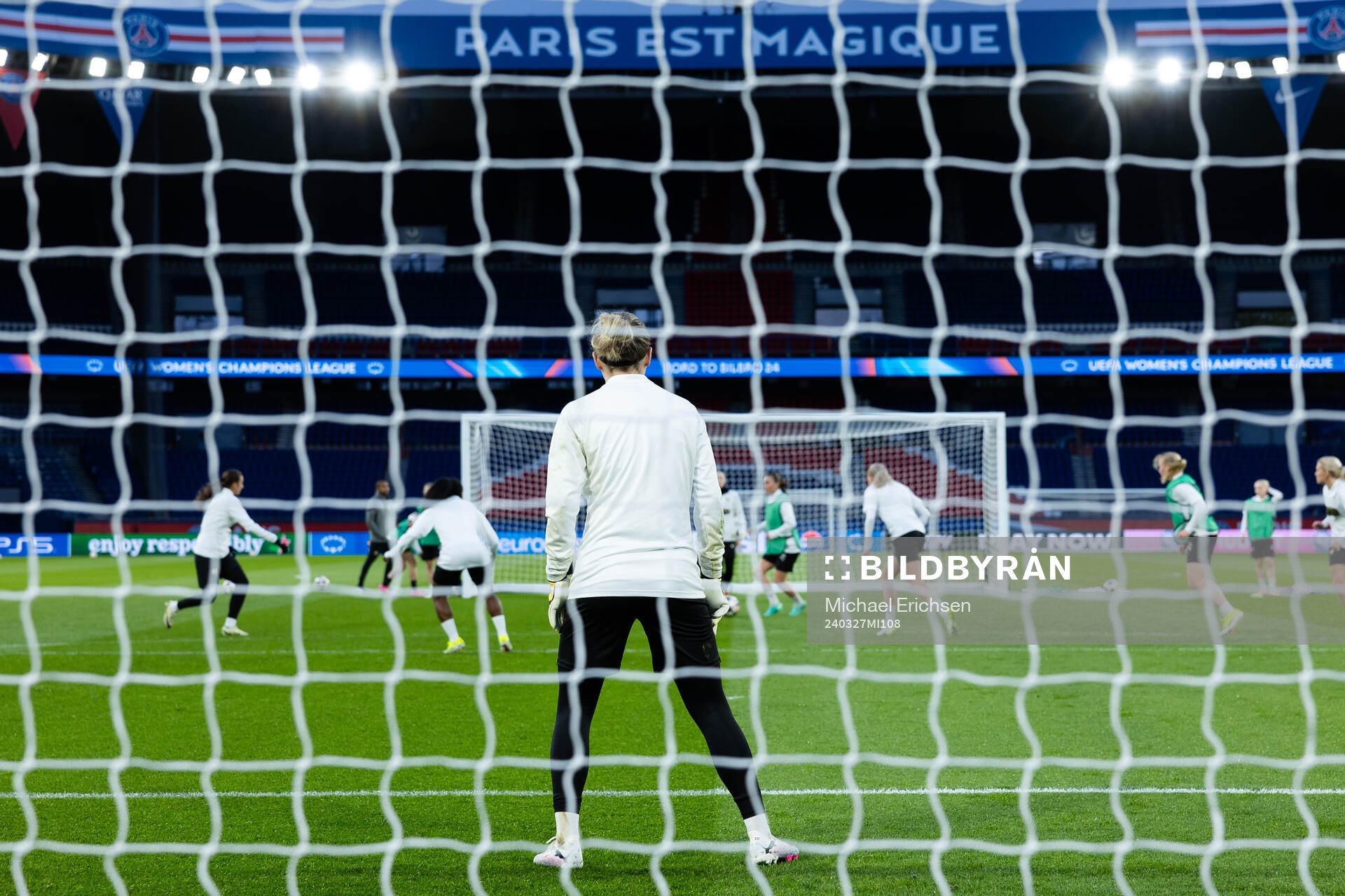 Goalkeeper Jennifer Falk of Häcken