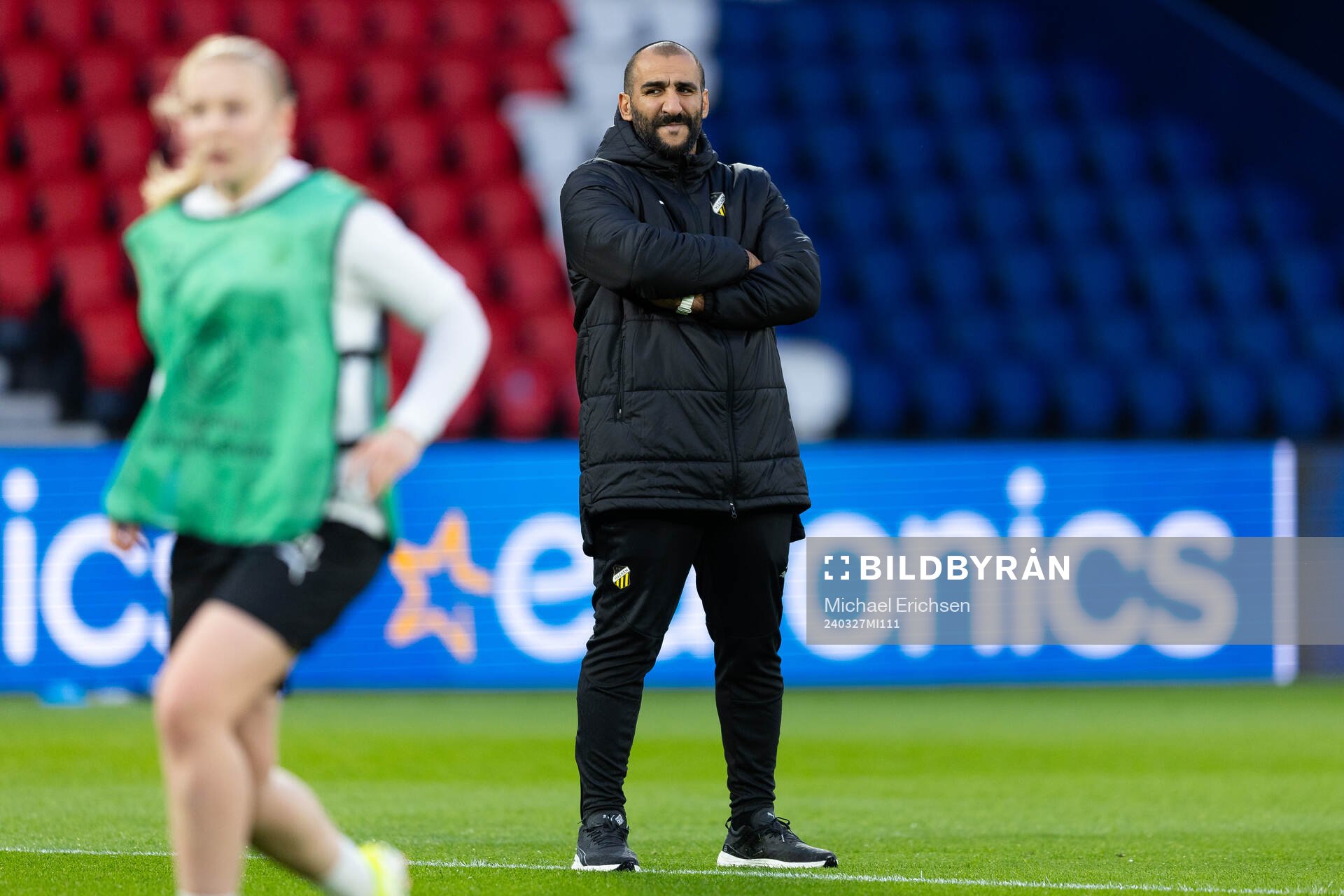 Head coach Mak Lind of Häcken