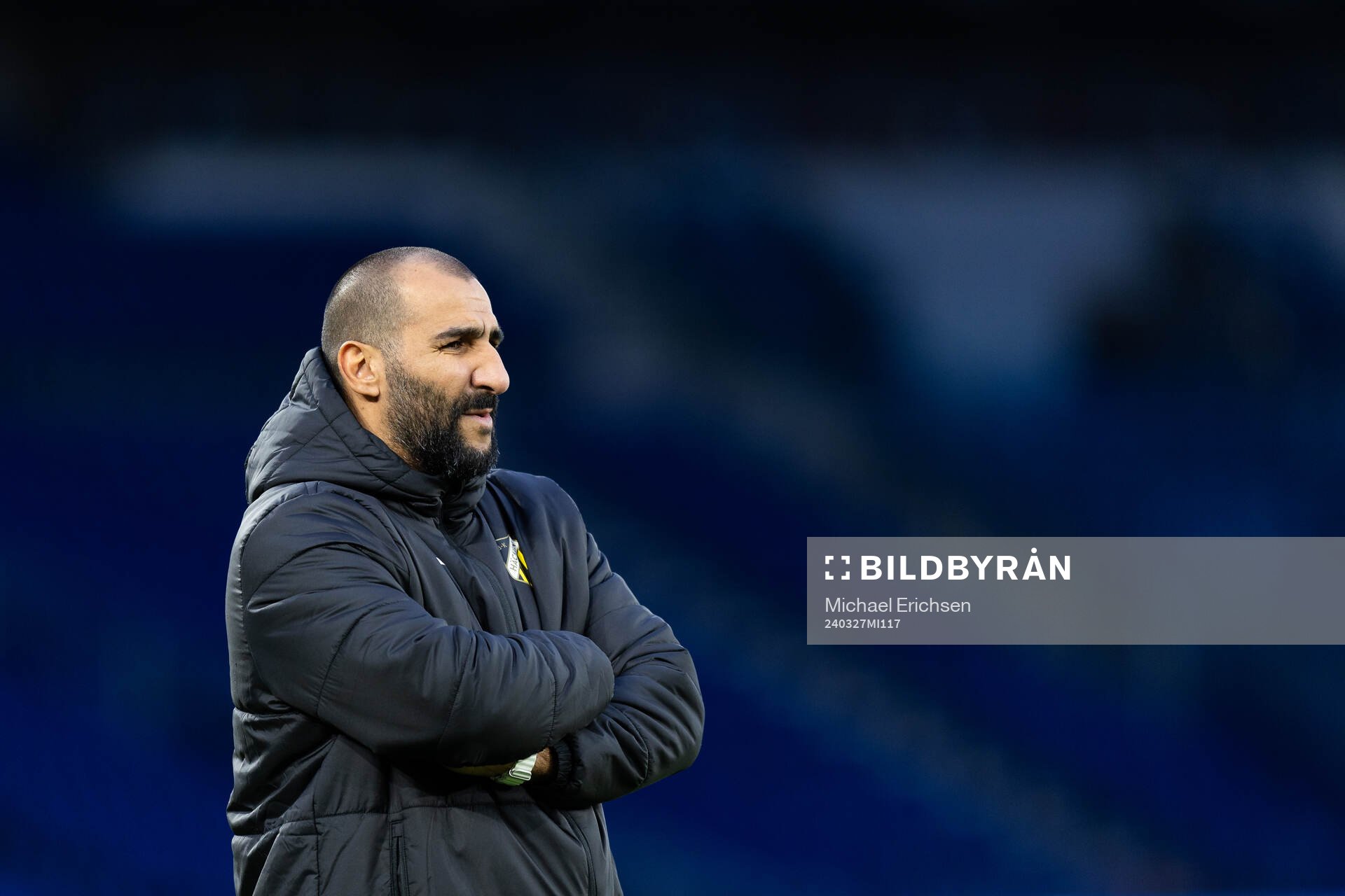 Head coach Mak Lind of Häcken