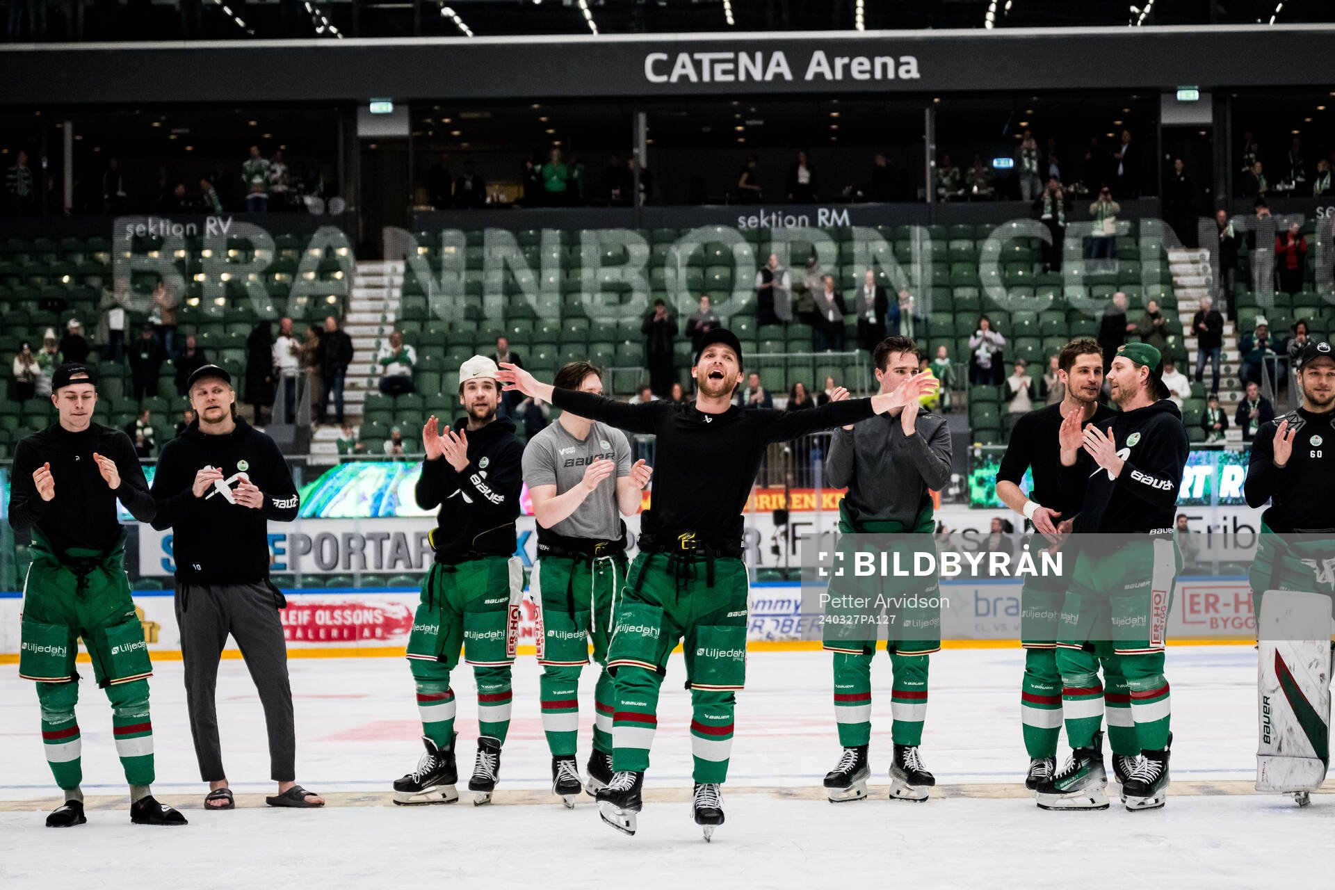Rögles Simon Ryfors jublar
