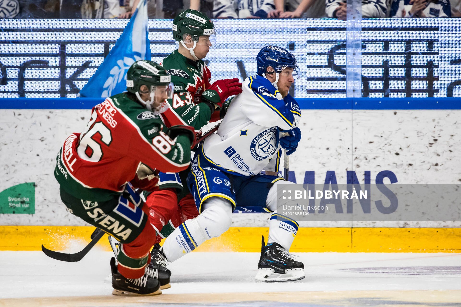 Frölundas Tom Nilsson och Leksands Carter Ashton