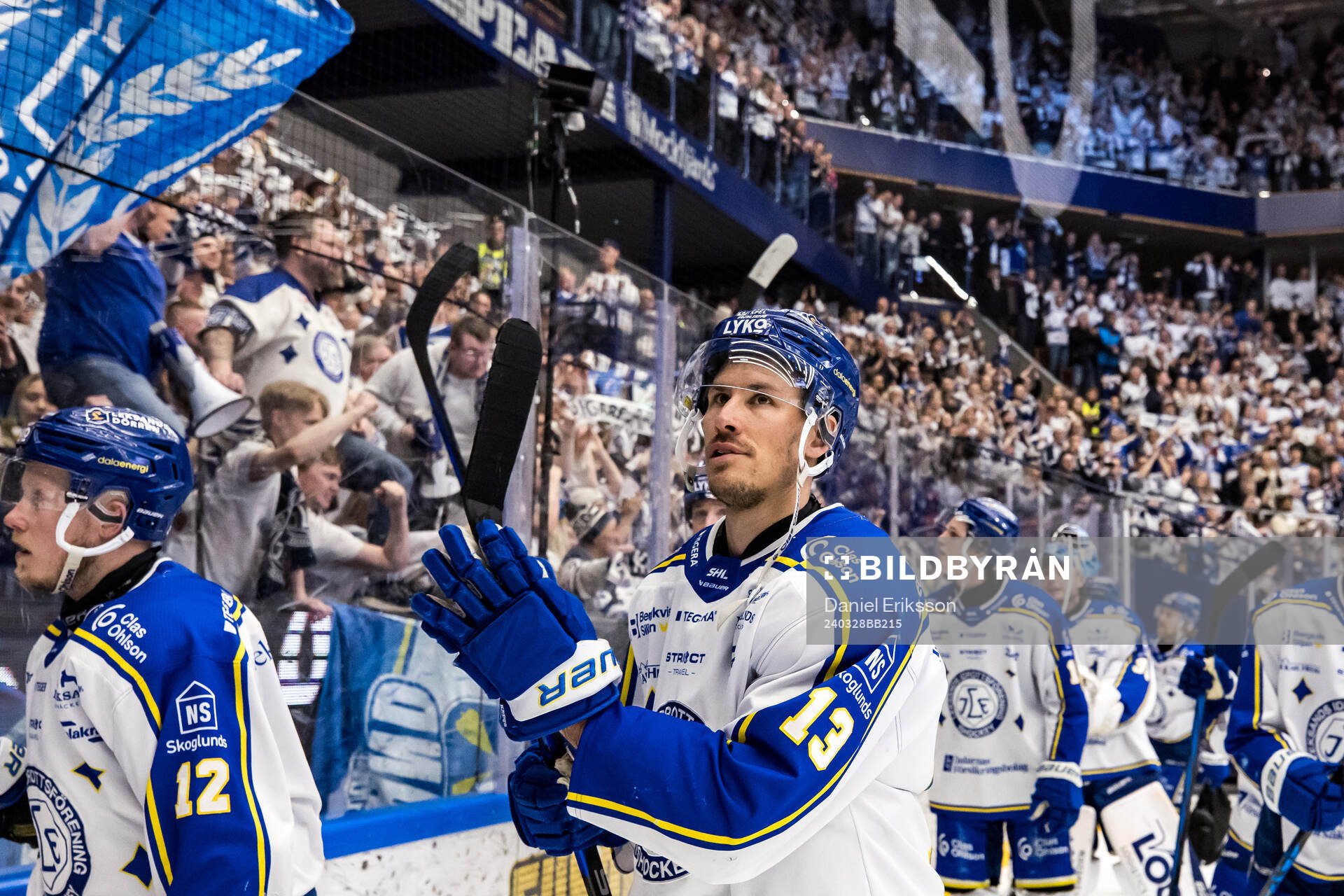 Leksands Jon Knuts jublar