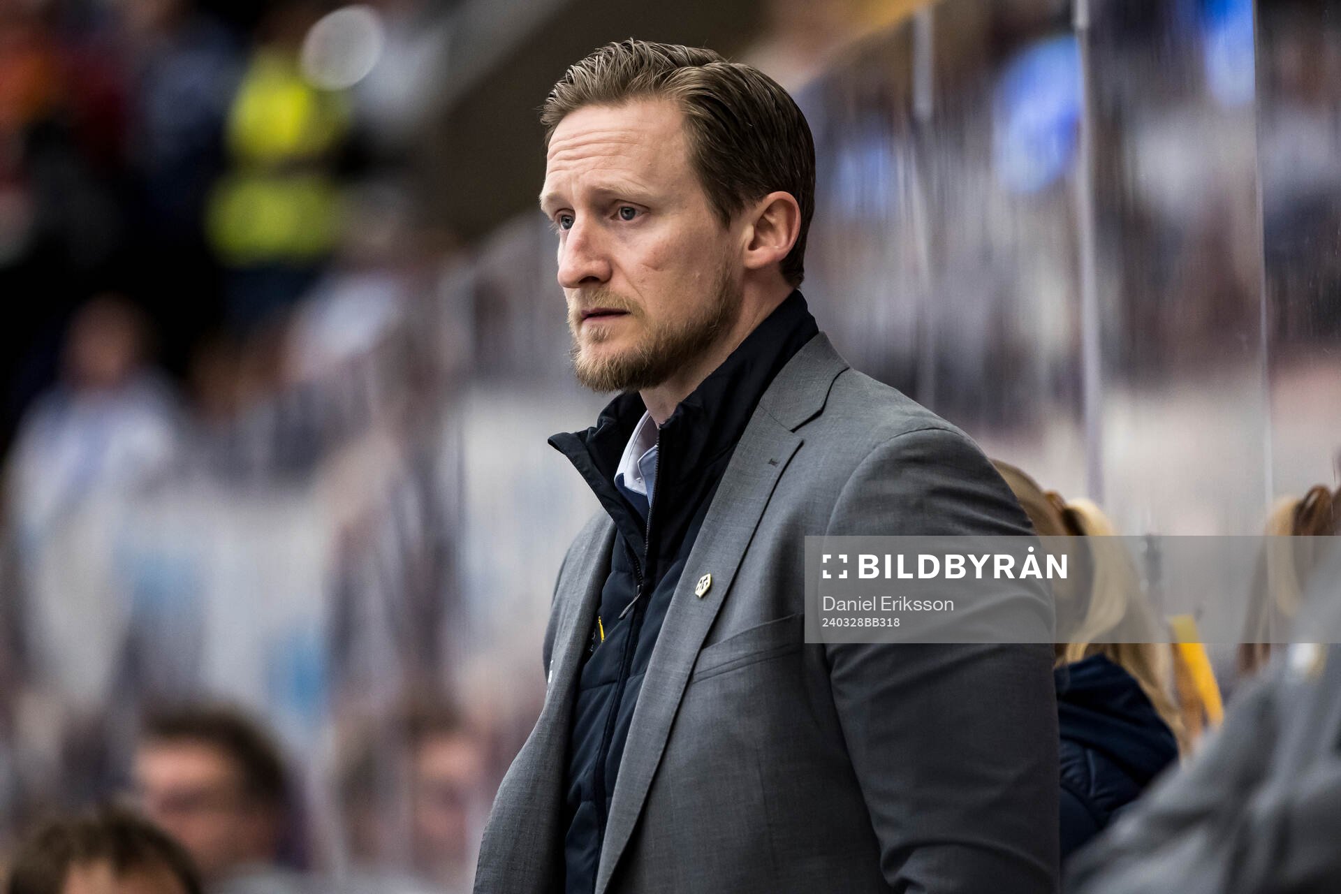 Leksands assisterande tränare David Printz