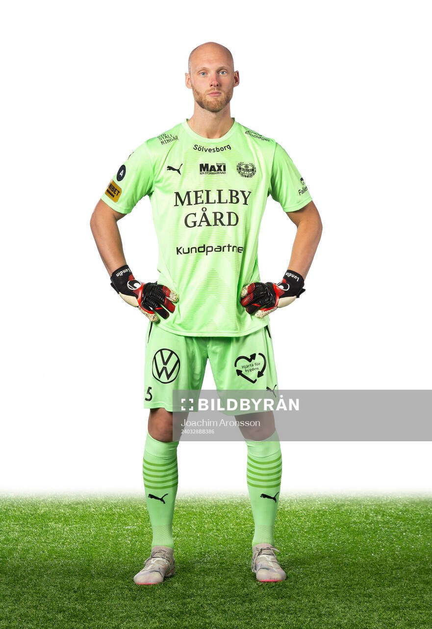Mjällbys målvakt Alexander Lundin