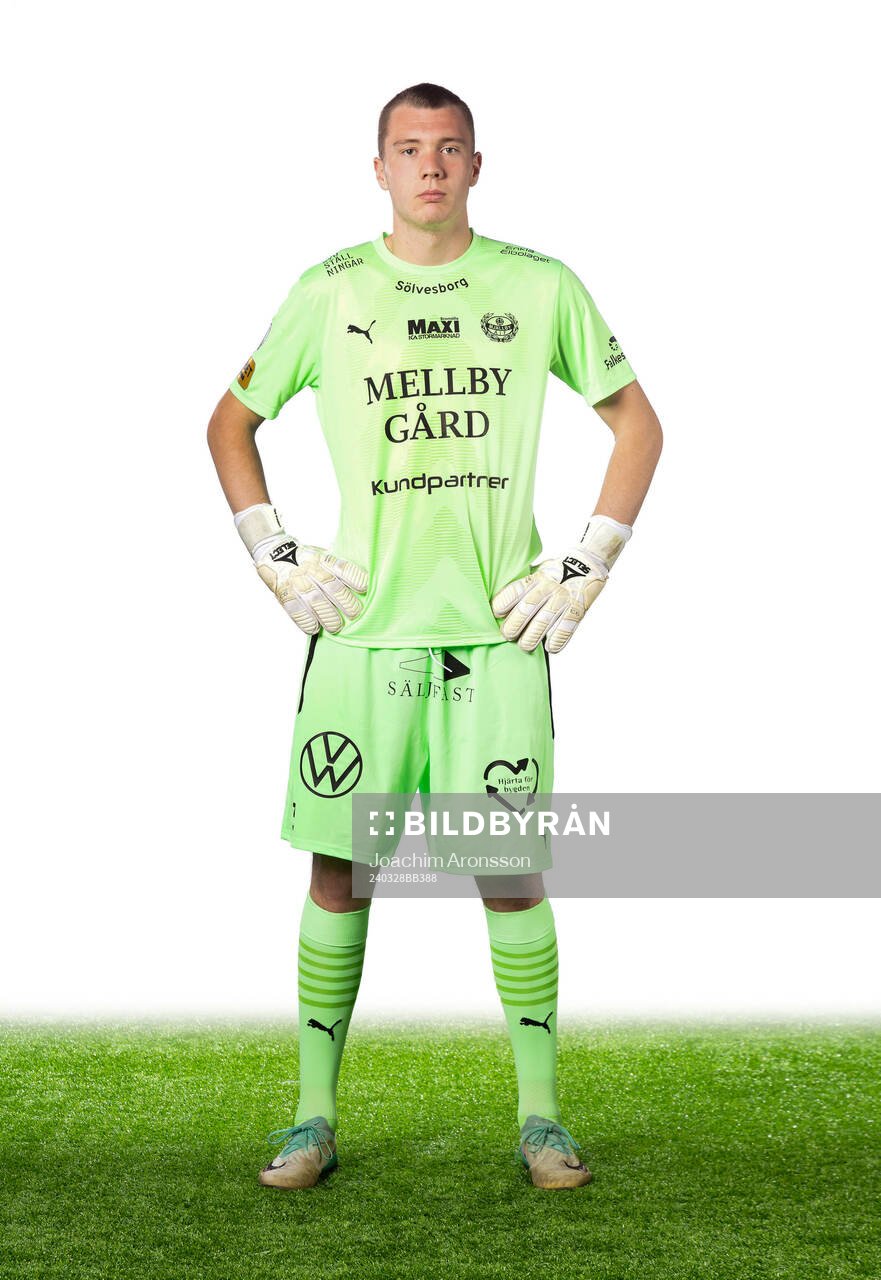 Mjällbys målvakt Hugo Fagerberg
