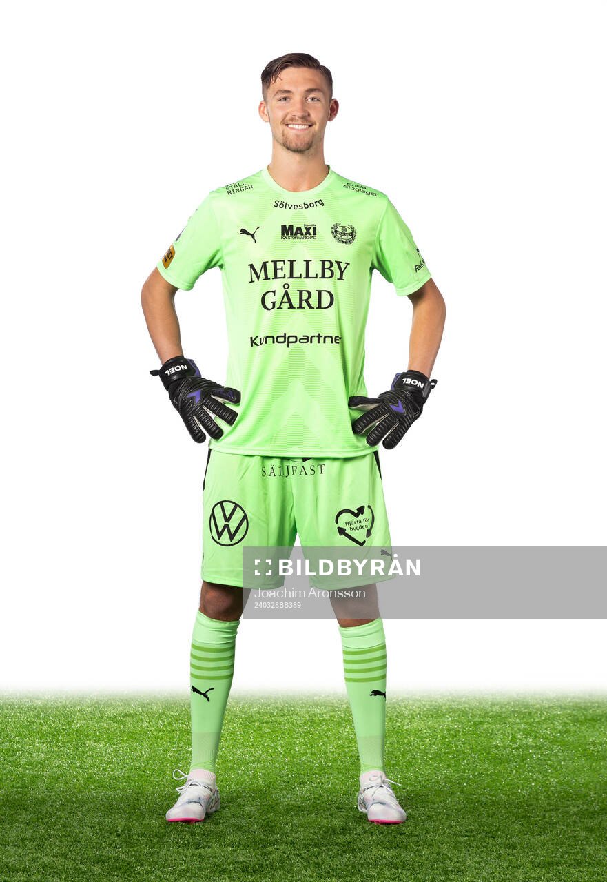 Mjällbys målvakt Noel Törnqvist
