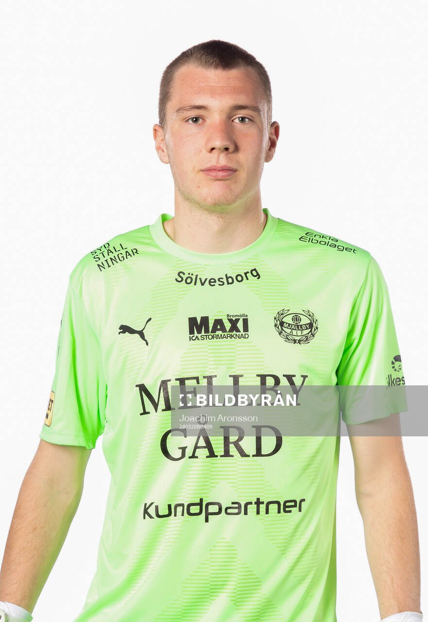 Mjällbys målvakt Hugo Fagerberg