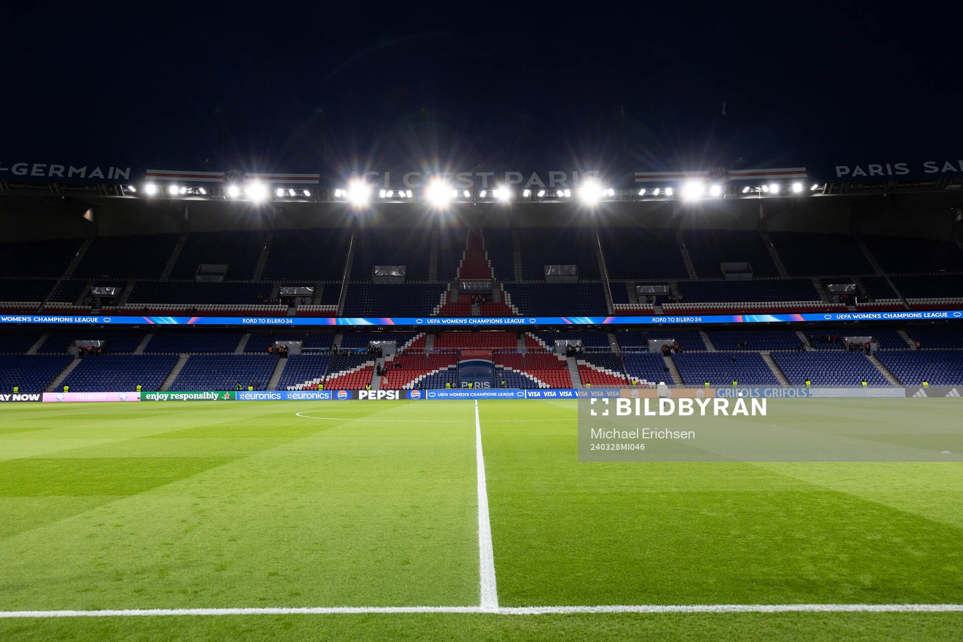 General view of Parc des Princes
