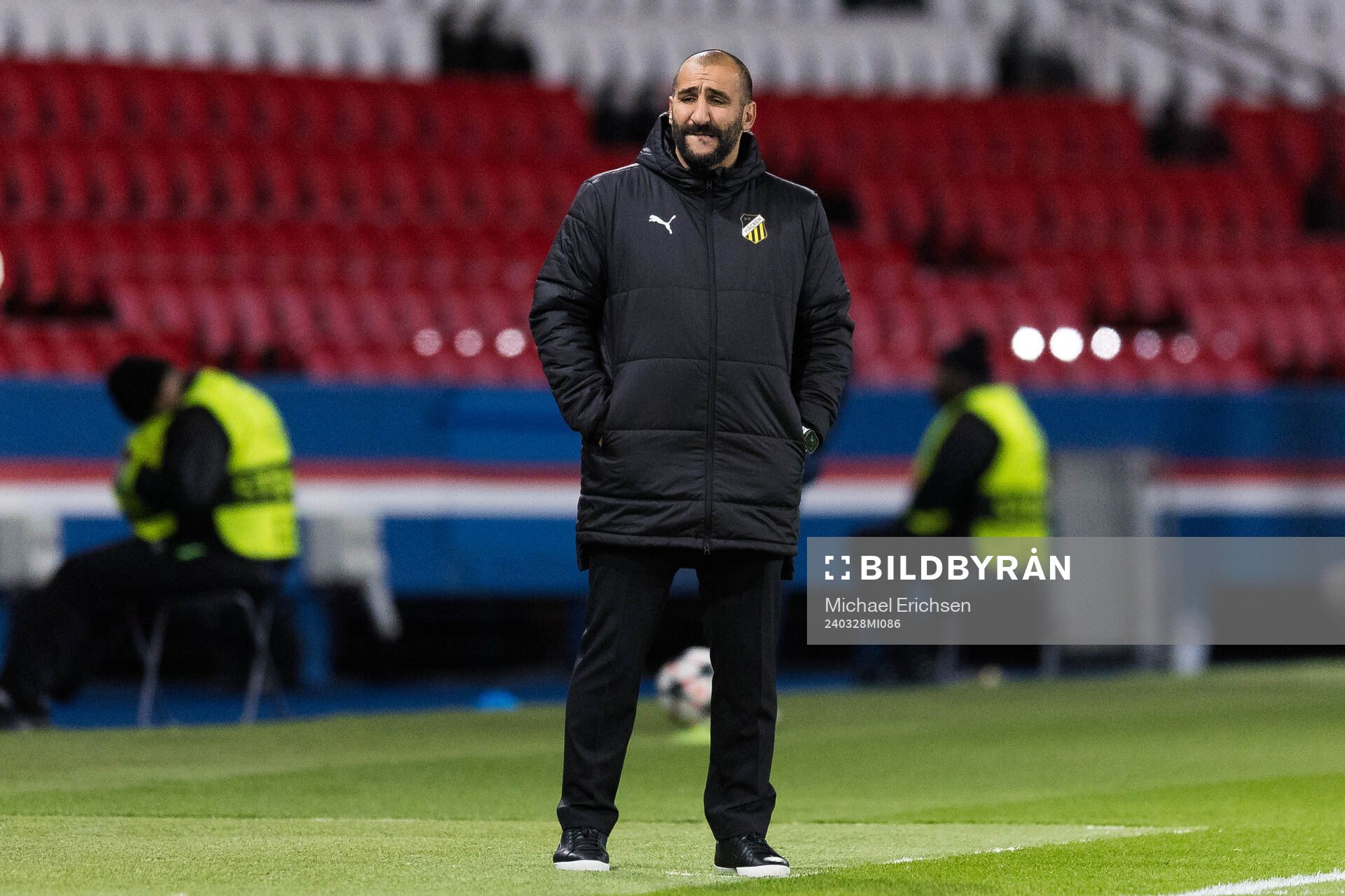 Head coach Mak Lind of Häcken