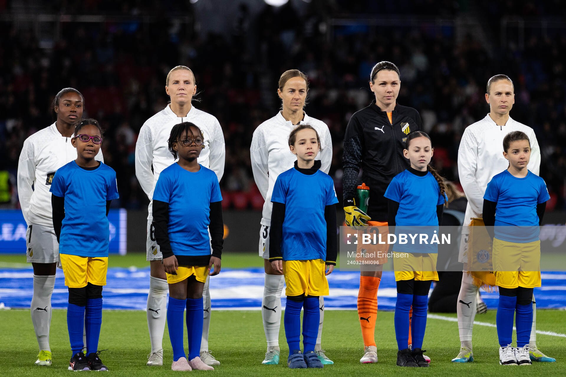 Monica Jusu Bah, Josefine Rybrink, Aivi Luik, goalkeeper