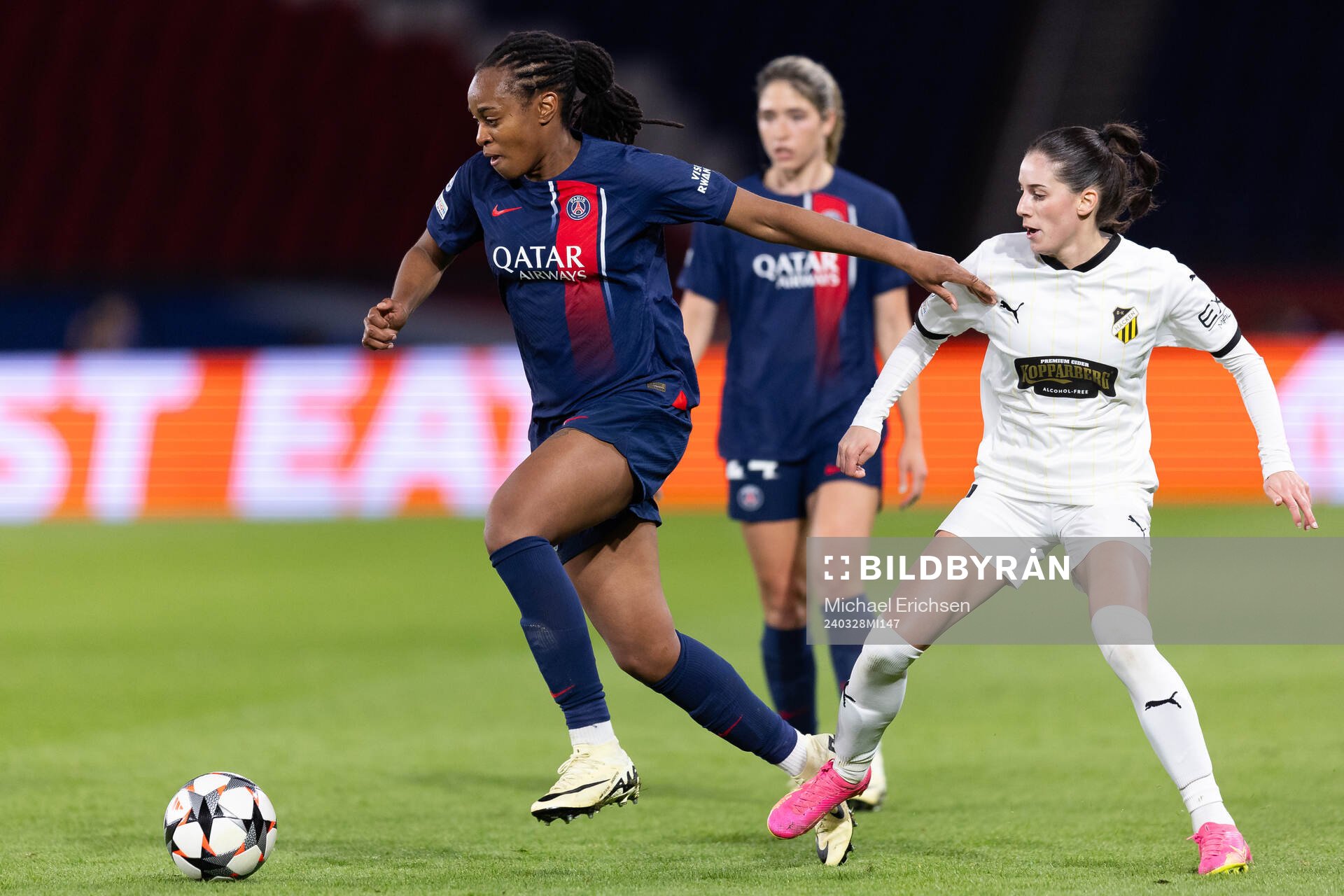 Marie-Antoinette Katoto of Paris Saint Germain and Clarissa