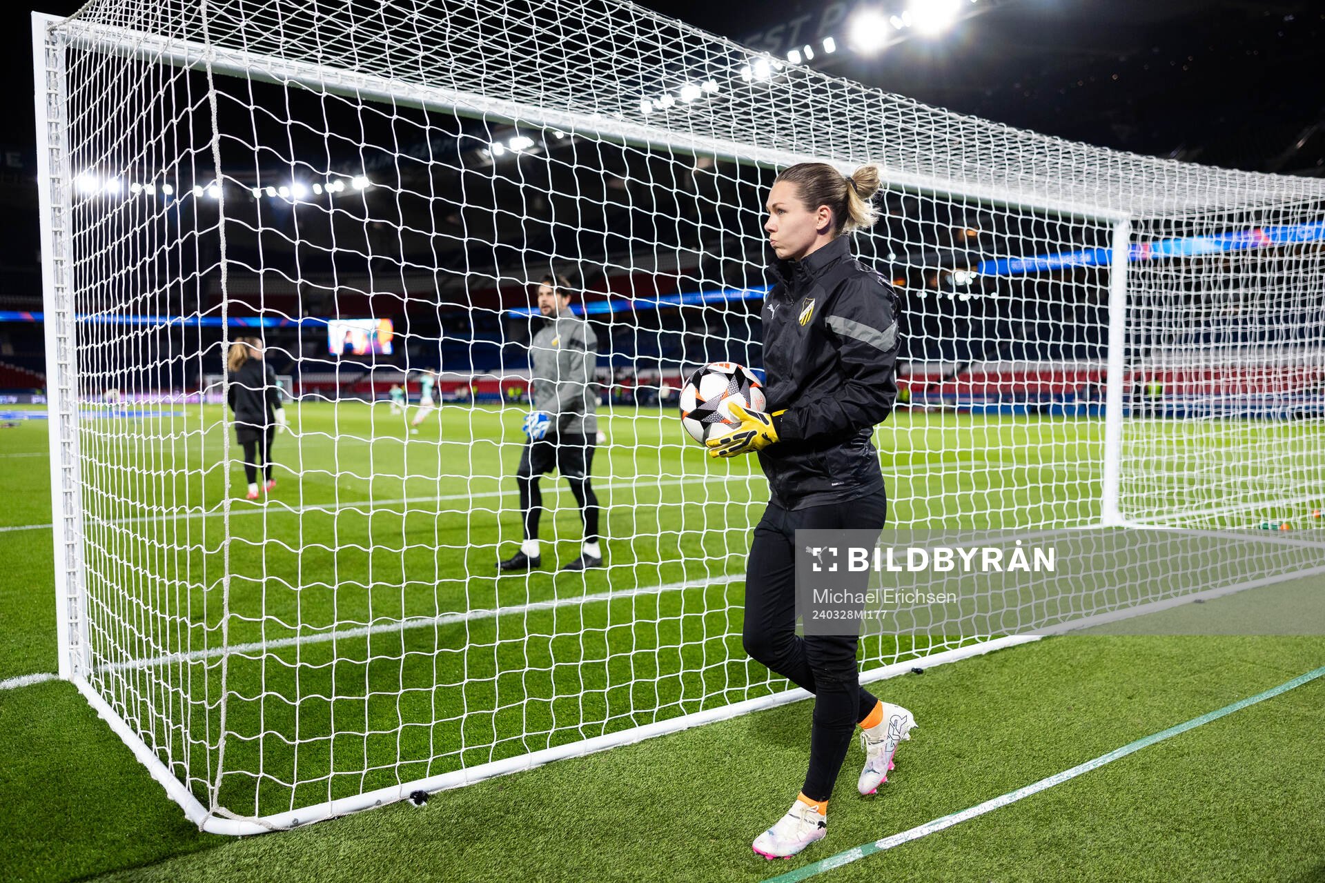 Goalkeeper Jennifer Falk of Häcken