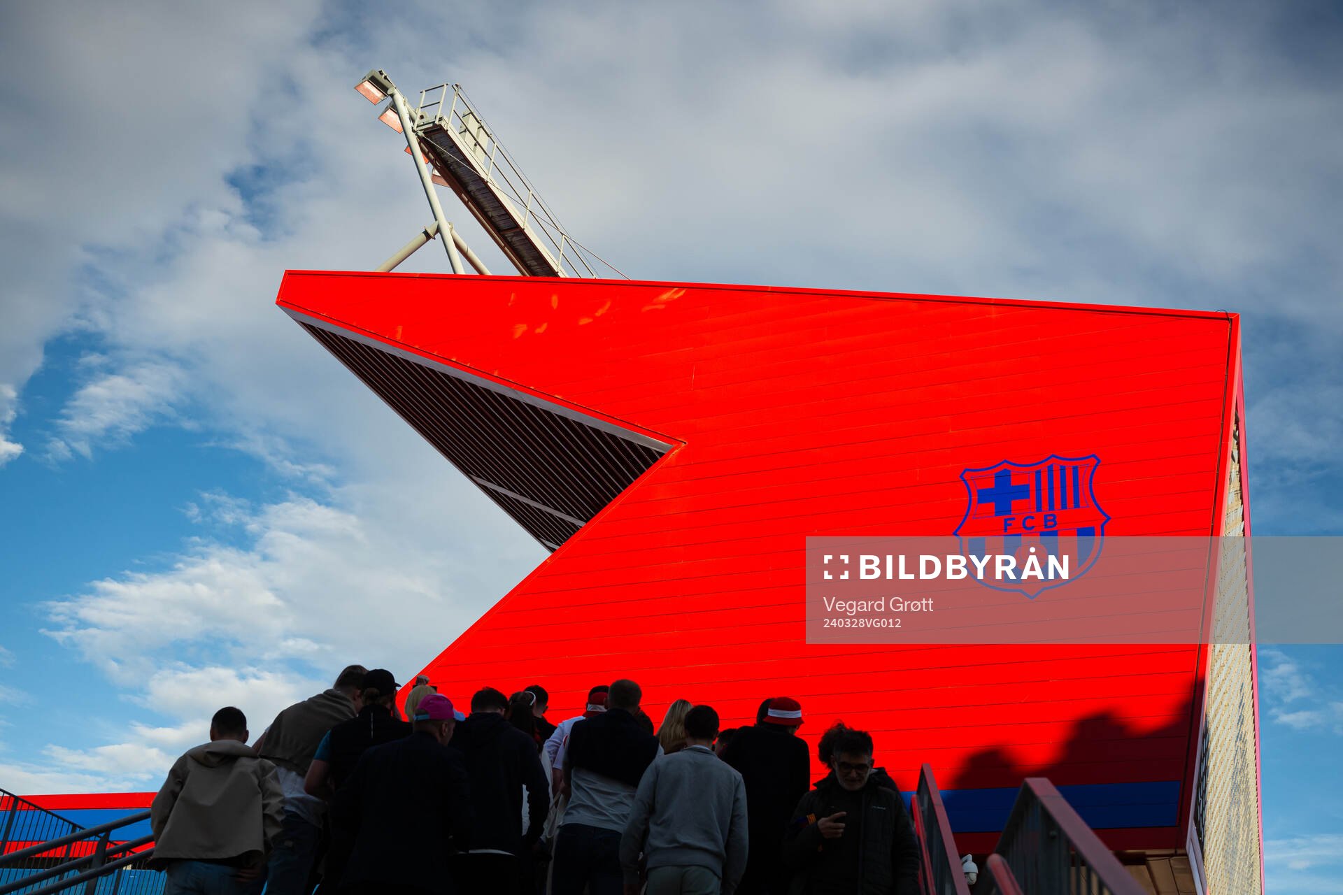 General exterior view of Estadi Johan Cruyff