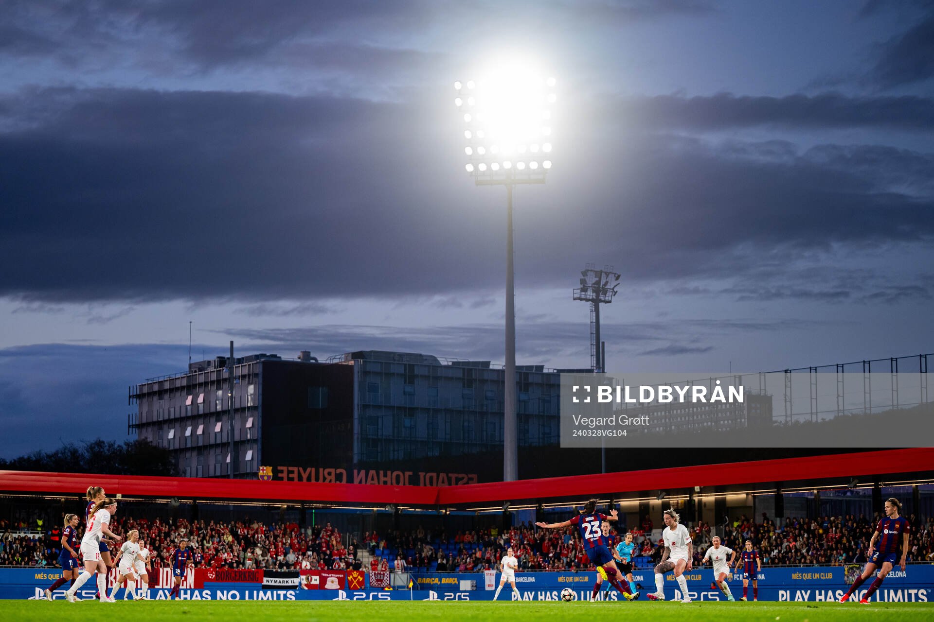General view of Estadi Johan Cruyff