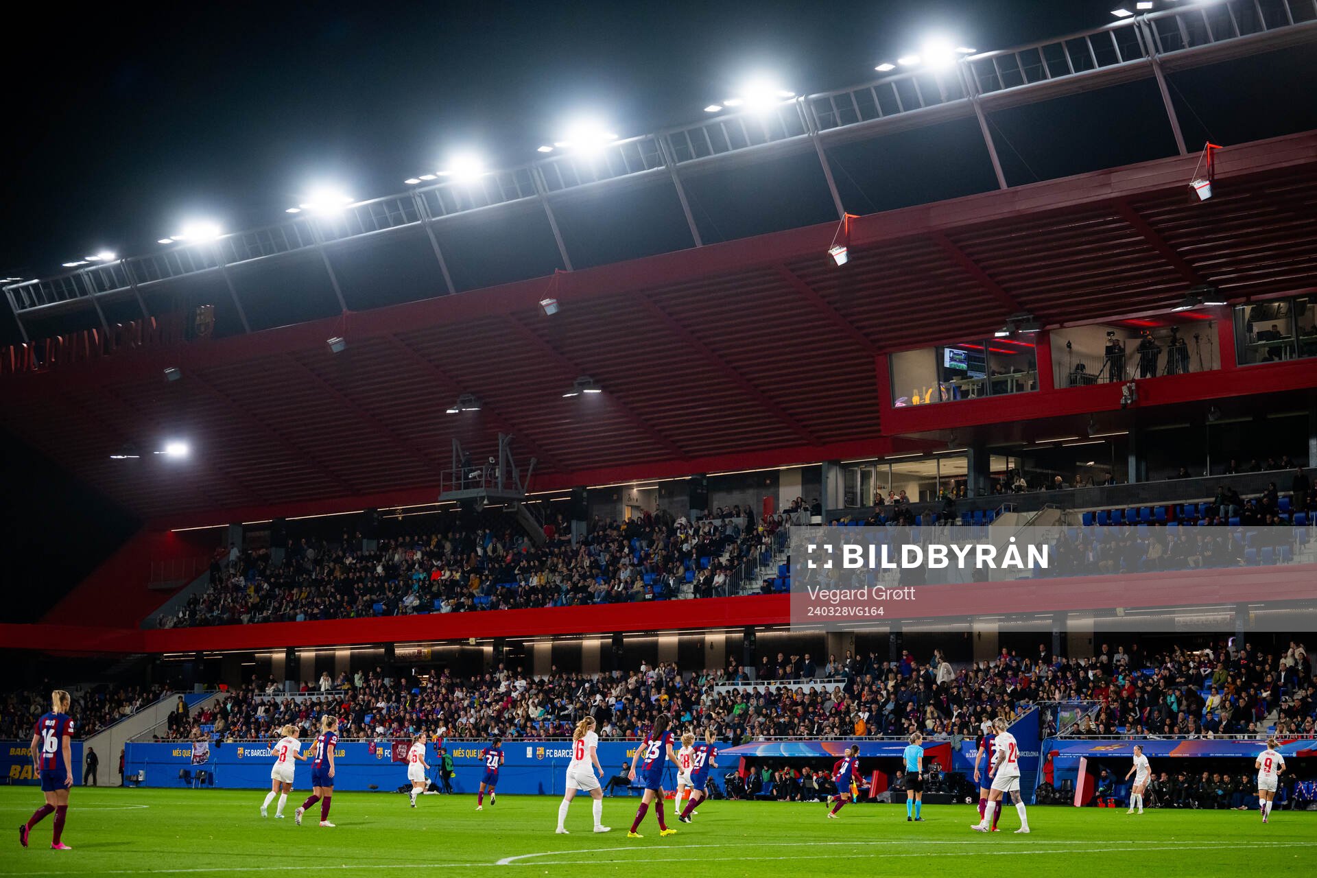 General view of Estadi Johan Cruyff