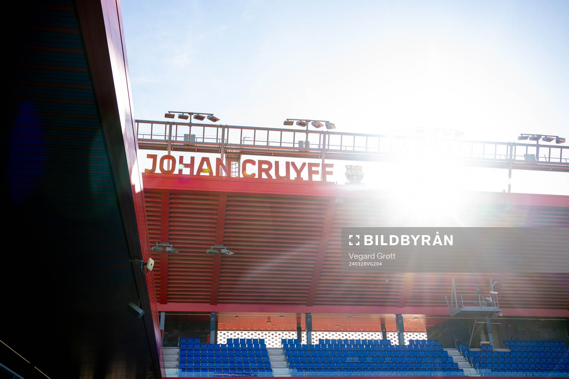 General view of Estadi Johan Cruyff