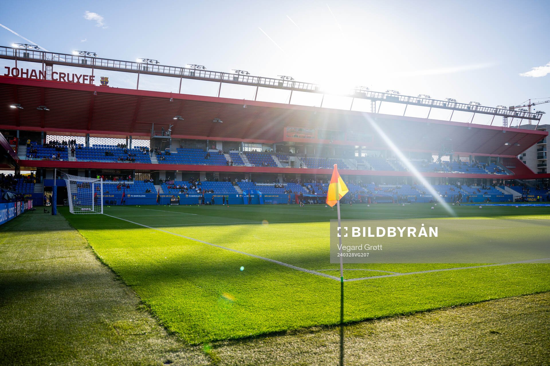 General view of Estadi Johan Cruyff