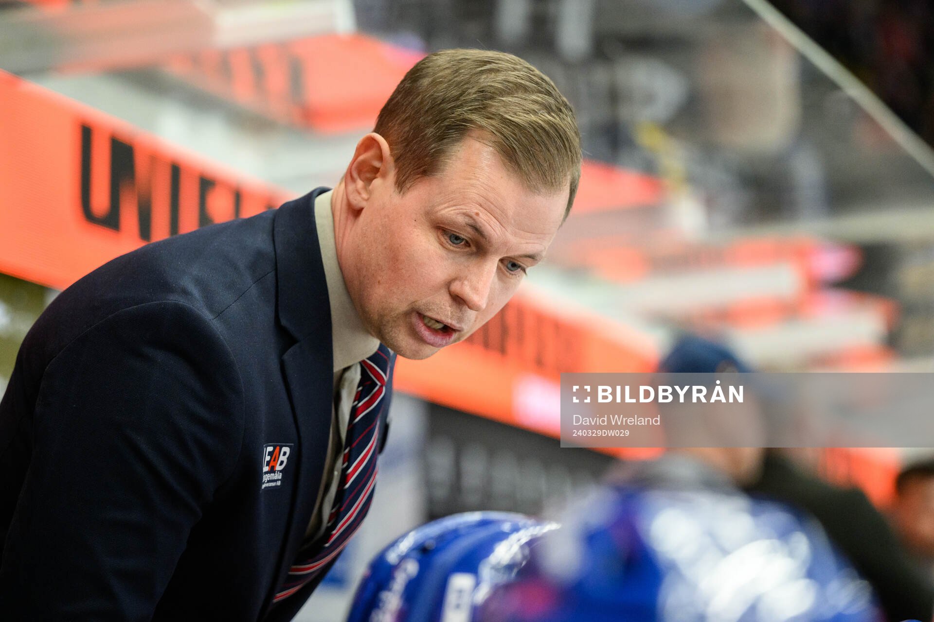 Oskarshamns tränare Martin Filander