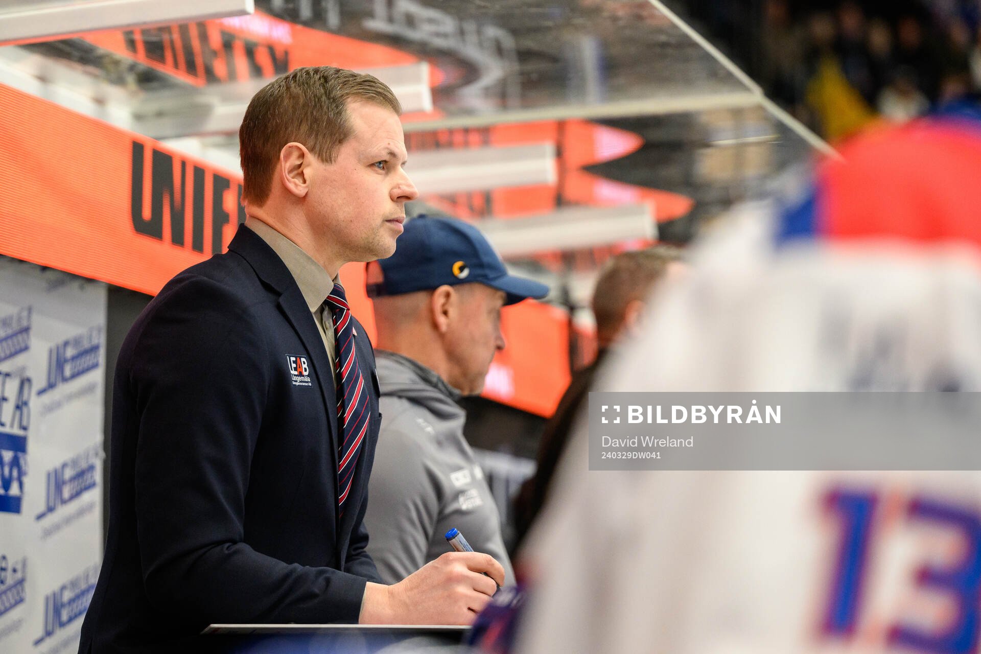 Oskarshamns tränare Martin Filander