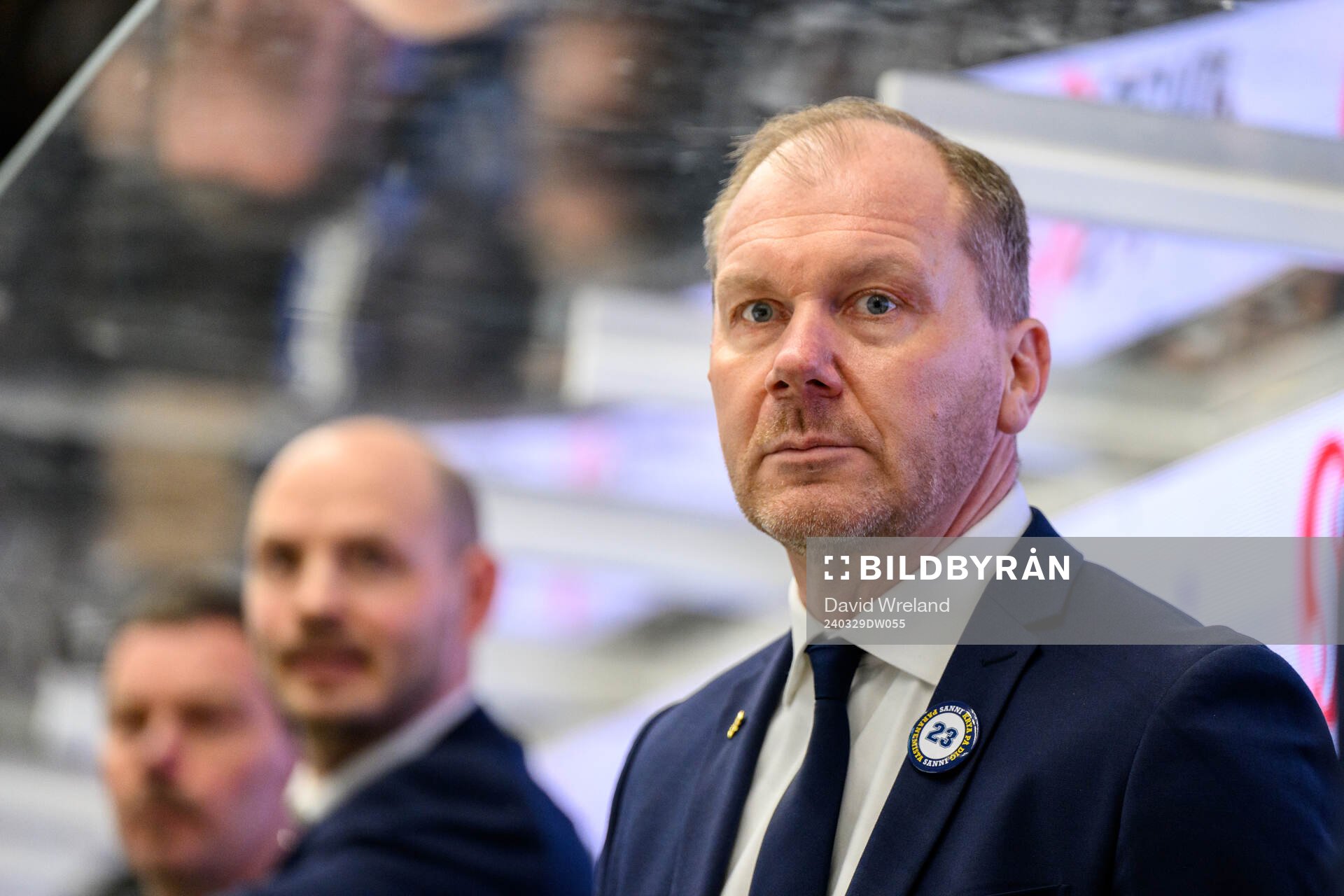 HV71s huvudtränare Johan Lindbom