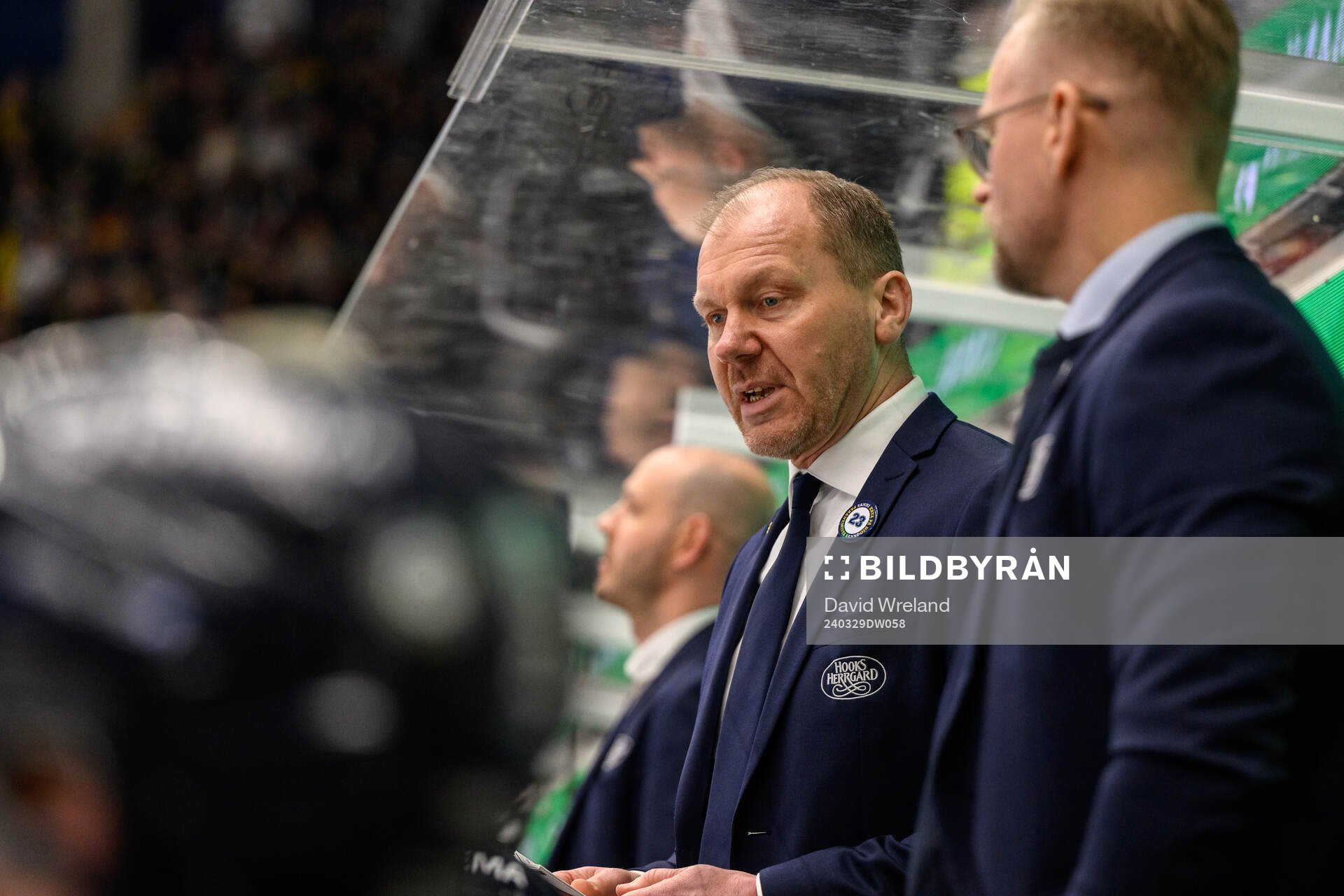 HV71s huvudtränare Johan Lindbom