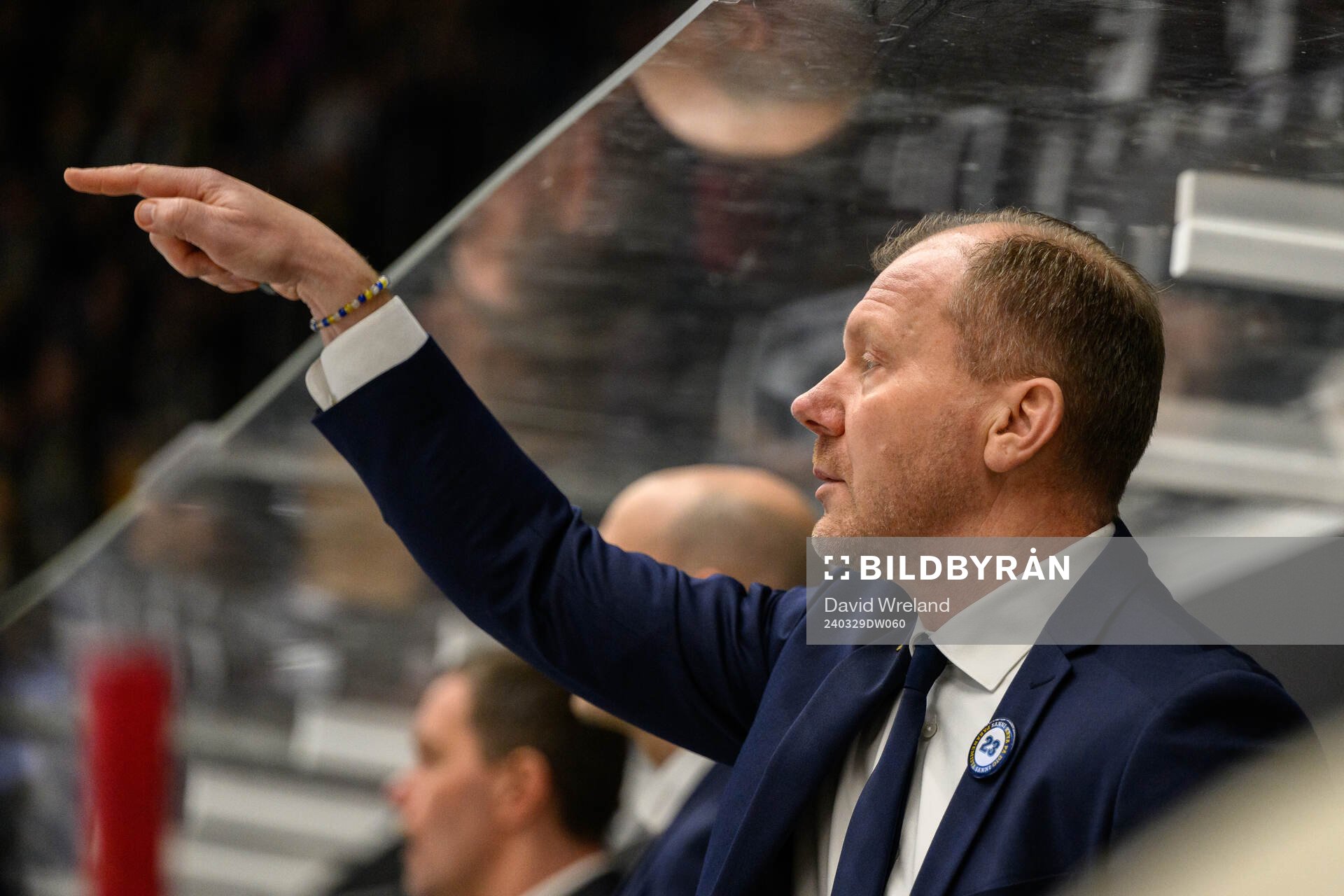 HV71s huvudtränare Johan Lindbom