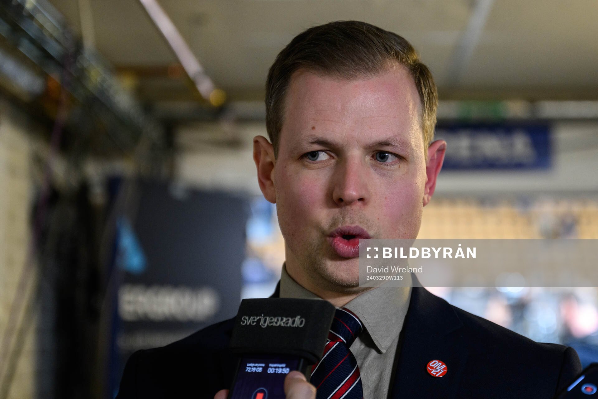 Oskarshamns tränare Martin Filander