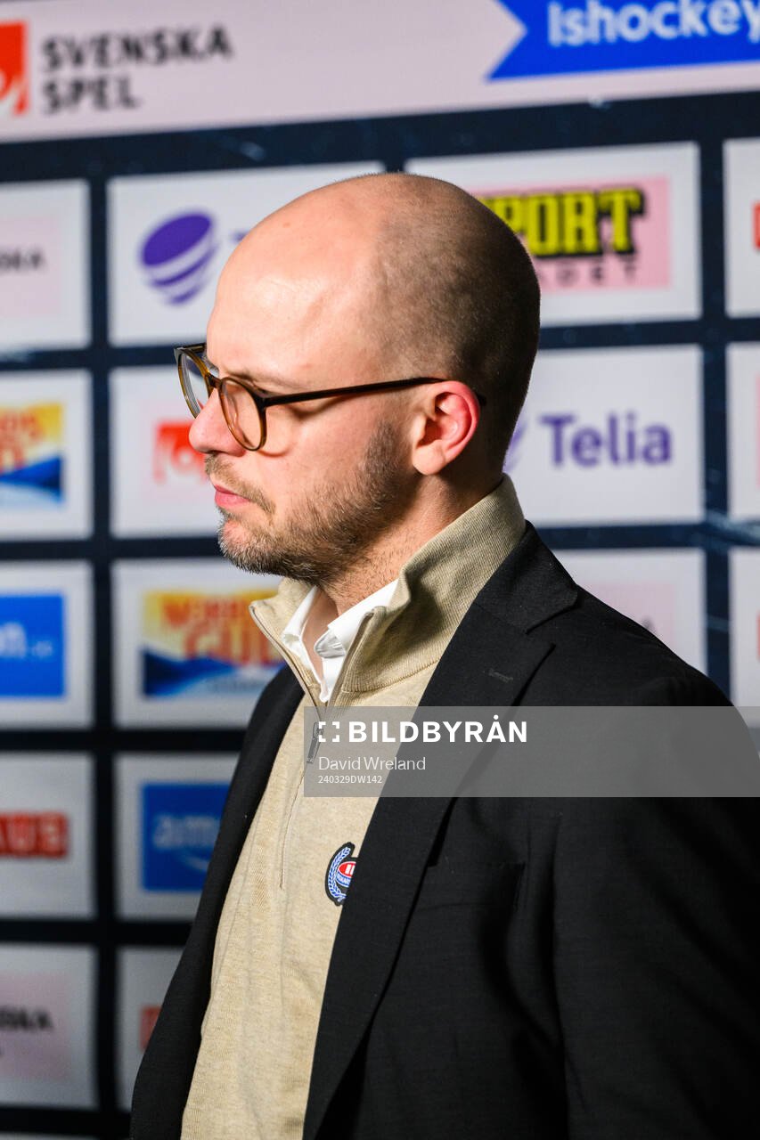 Oskarshamns sportchef Oscar Alsenfelt