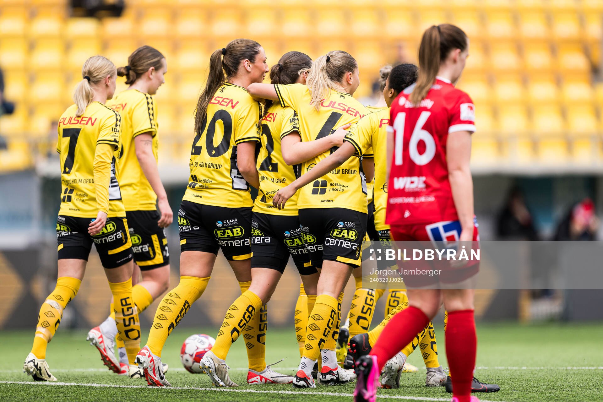 Elfsborgs Stina Jensen jublar