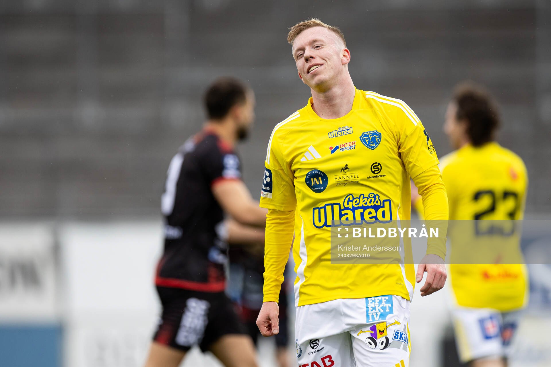Falkenbergs Lucas Sibelius deppar