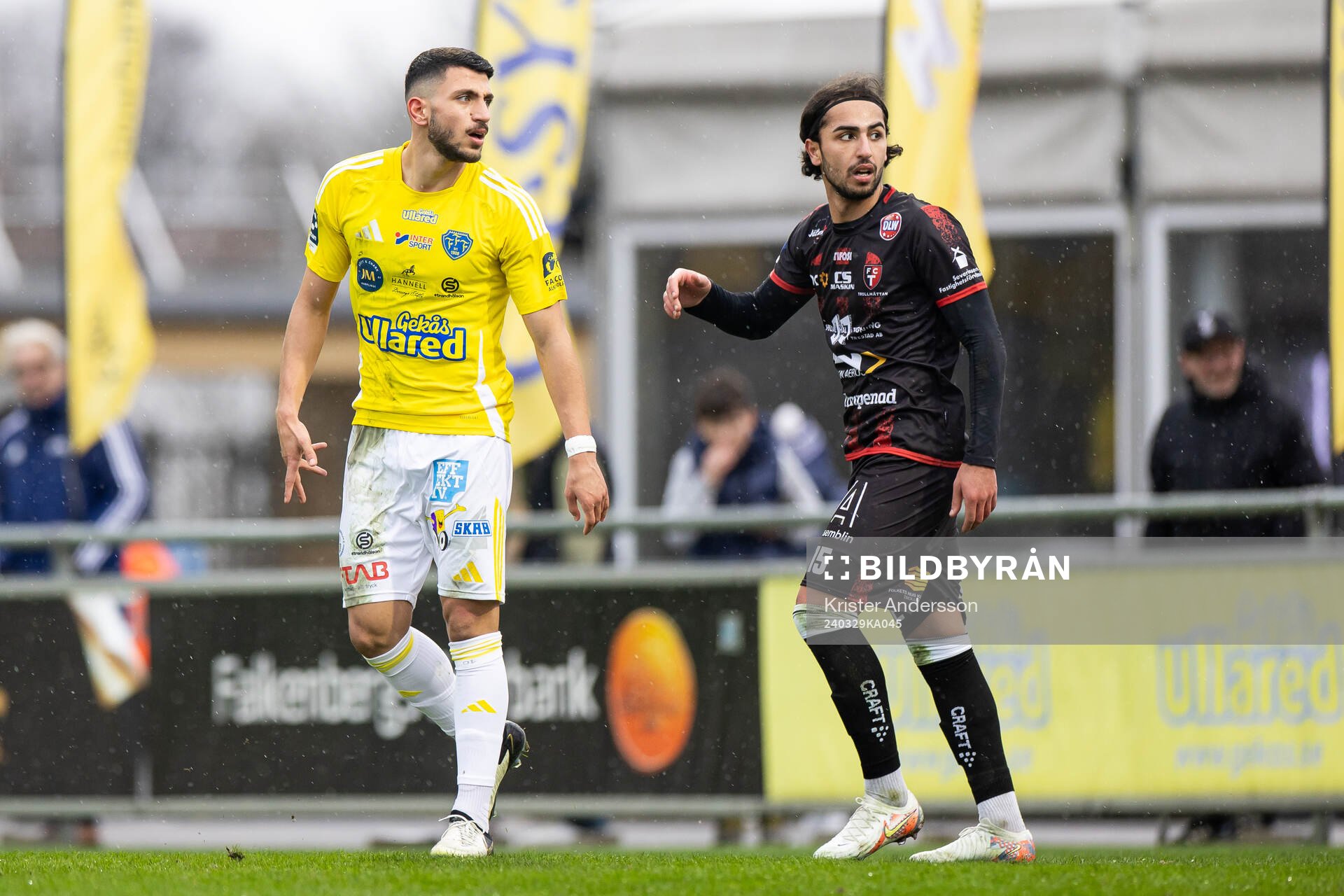 Falkenbergs Leonardo Farah Shahin och Trollhättans