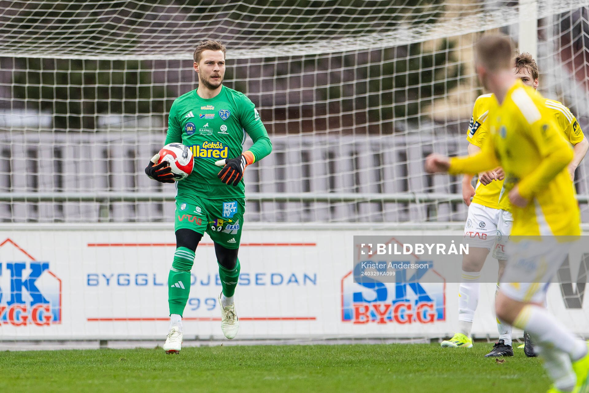 Falkenbergs målvakt Anton Andersson