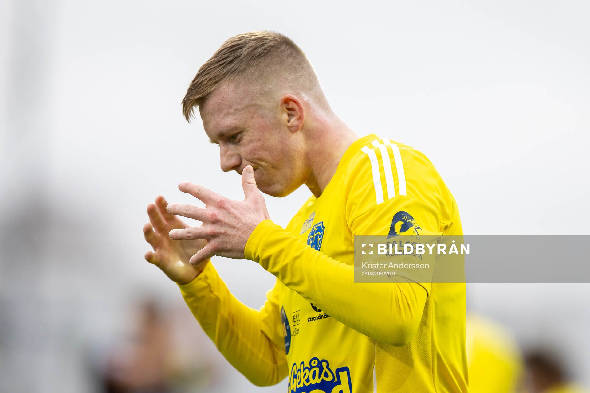 Falkenbergs Lucas Sibelius reagerar