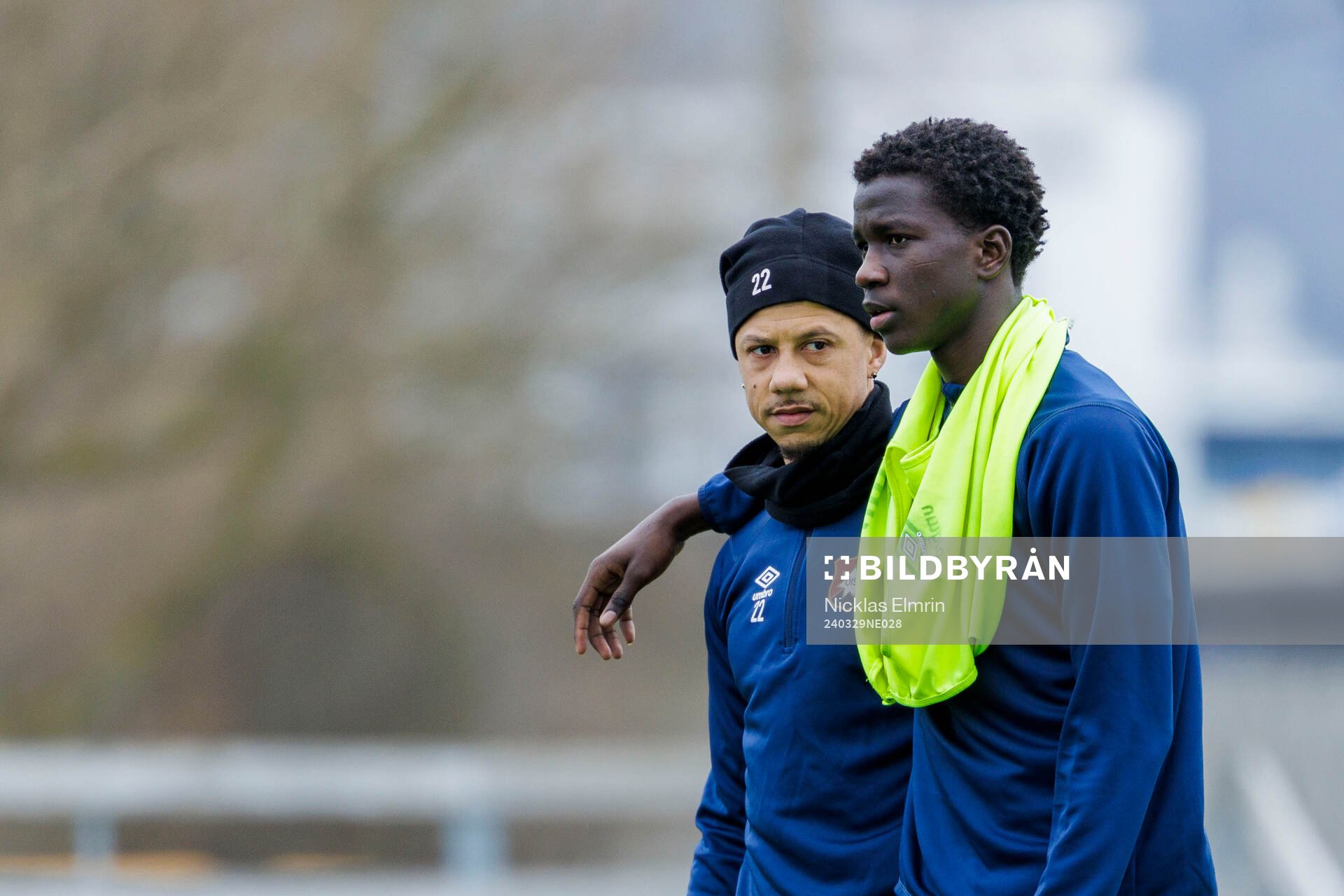Örgrytes Tobias Sana och Abdoulaye Faye