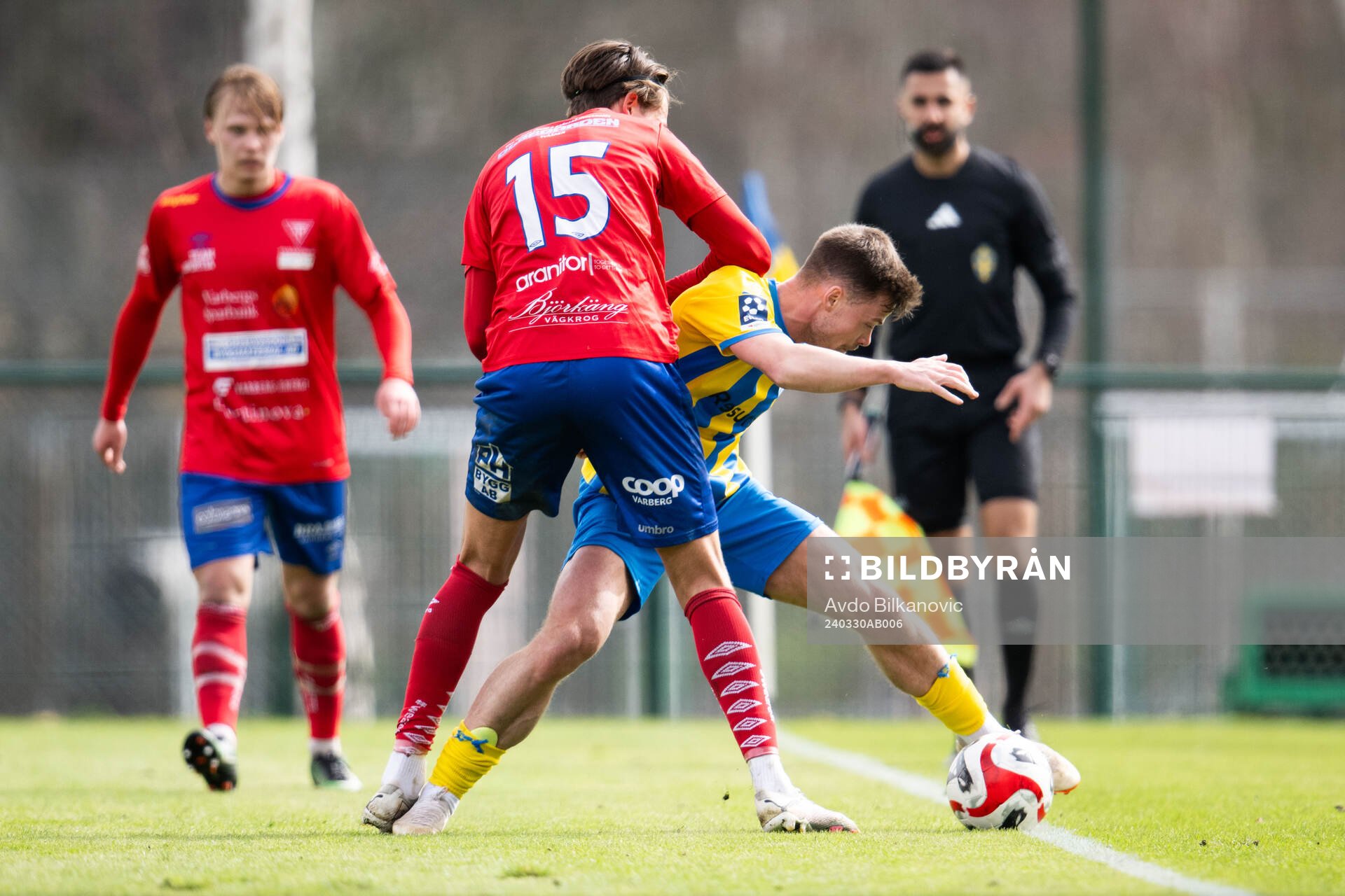 Eskilsminnes Lucas Ohlander och Tvååkers IFs Noah