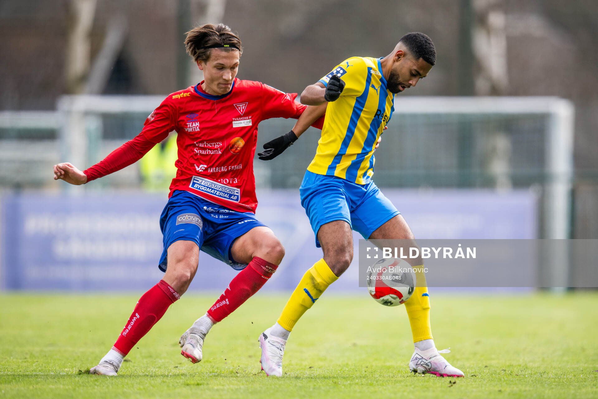 Eskilsminnes Yonathan Getachew och Tvååkers IFs Noah