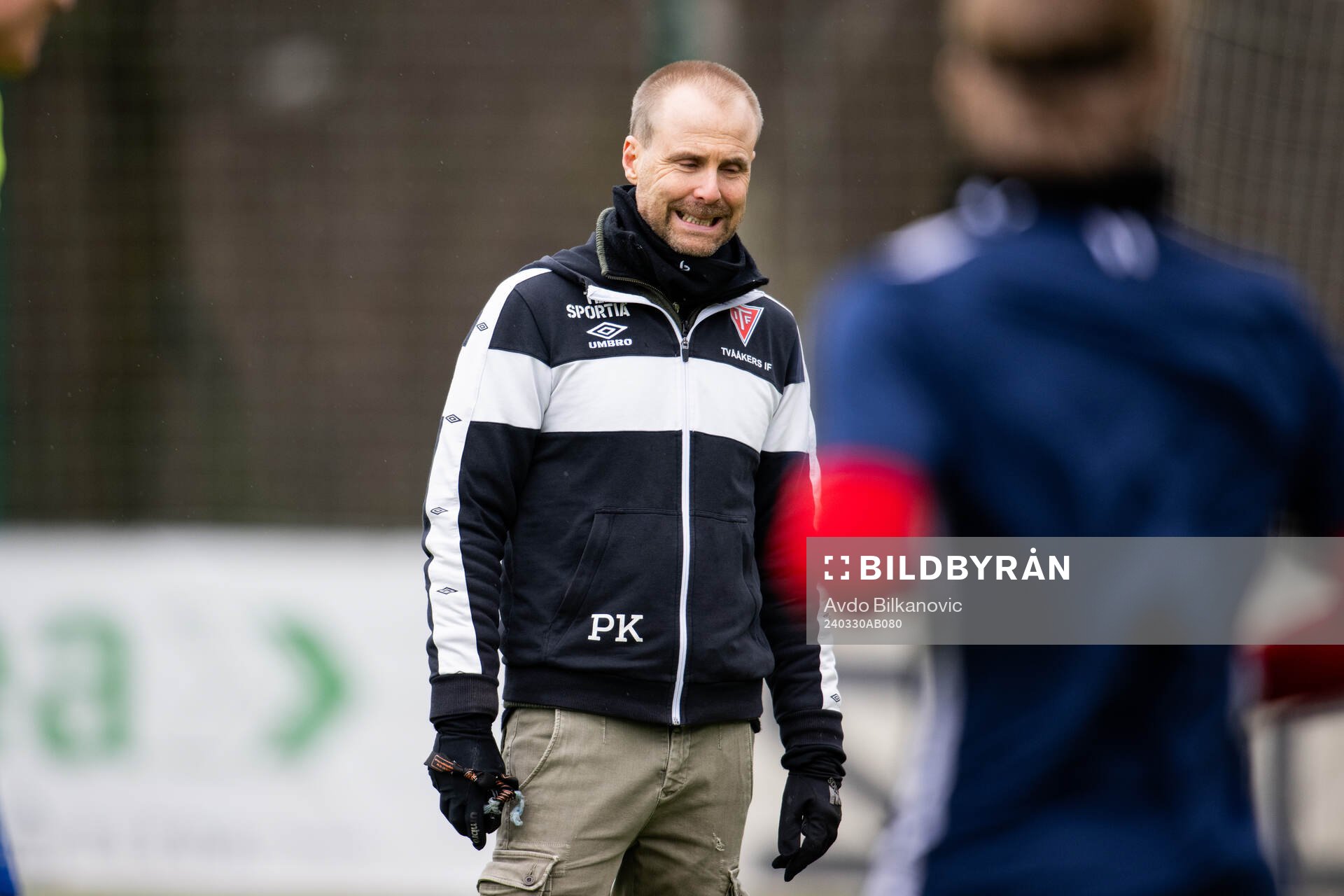 Tvååkers IFs tränare Pierre Krantz