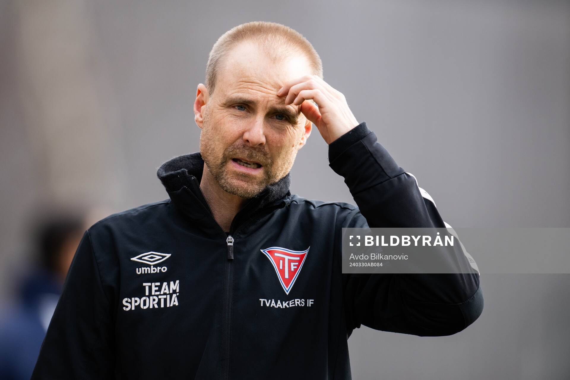 Tvååkers IFs tränare Pierre Krantz