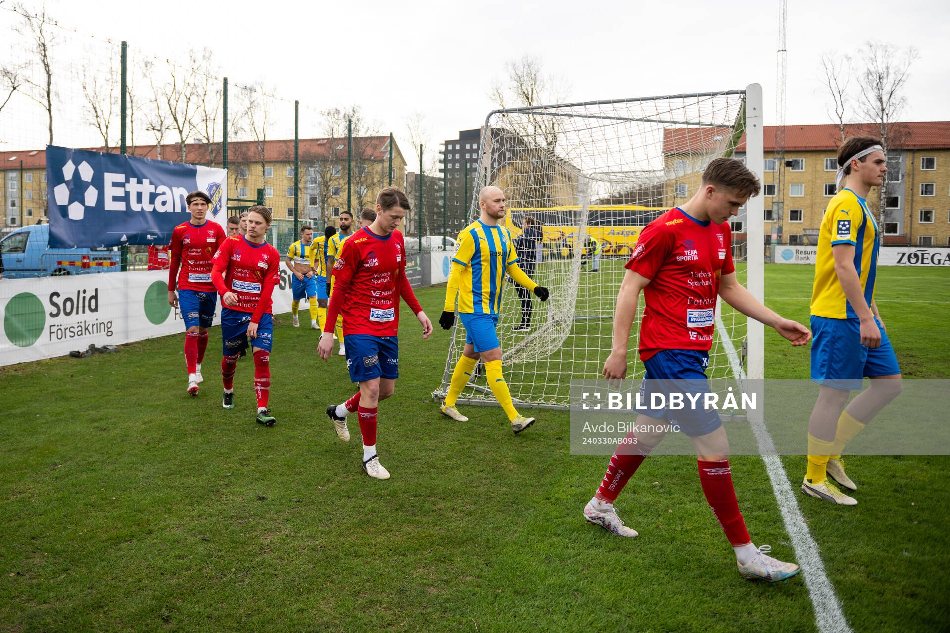 Spelare gör entré