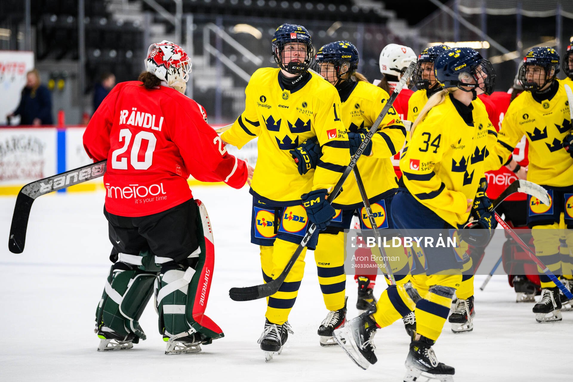 Sara Hjalmarsson of Sweden