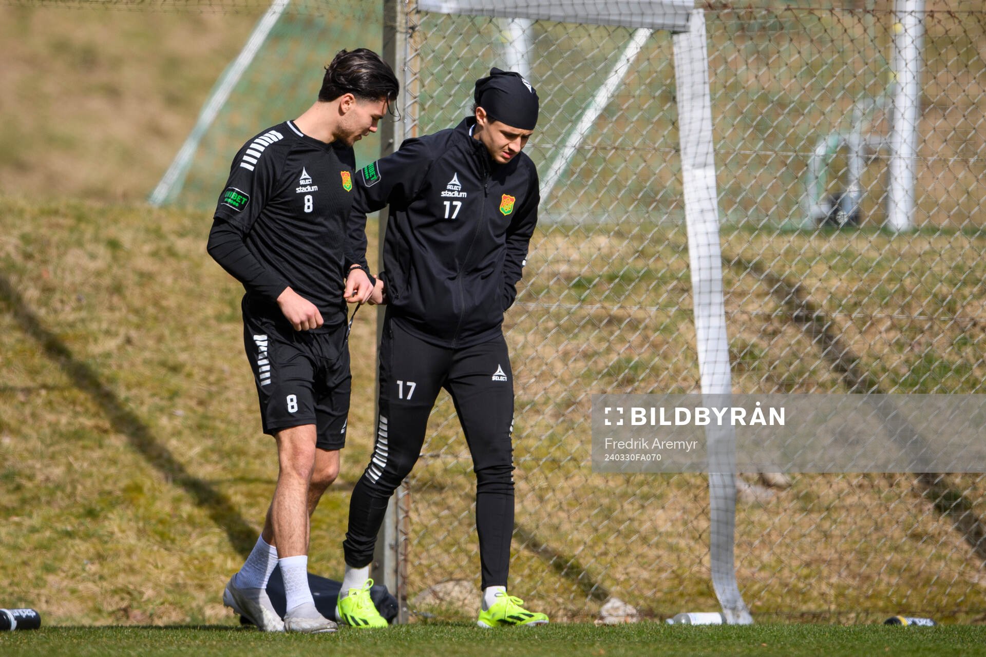 William Milovanovic  och Amin Boudri