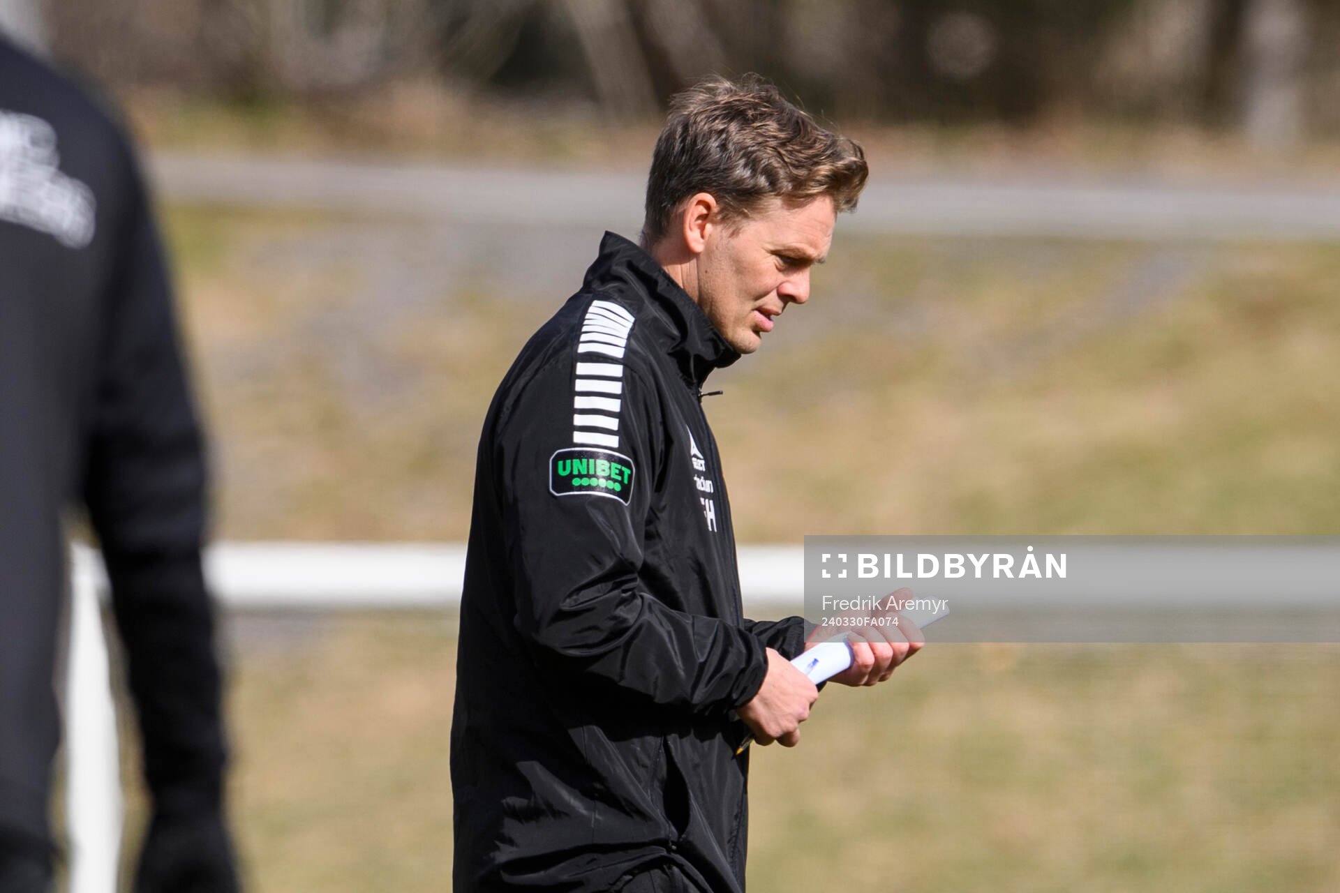 tränare Fredrik Holmberg