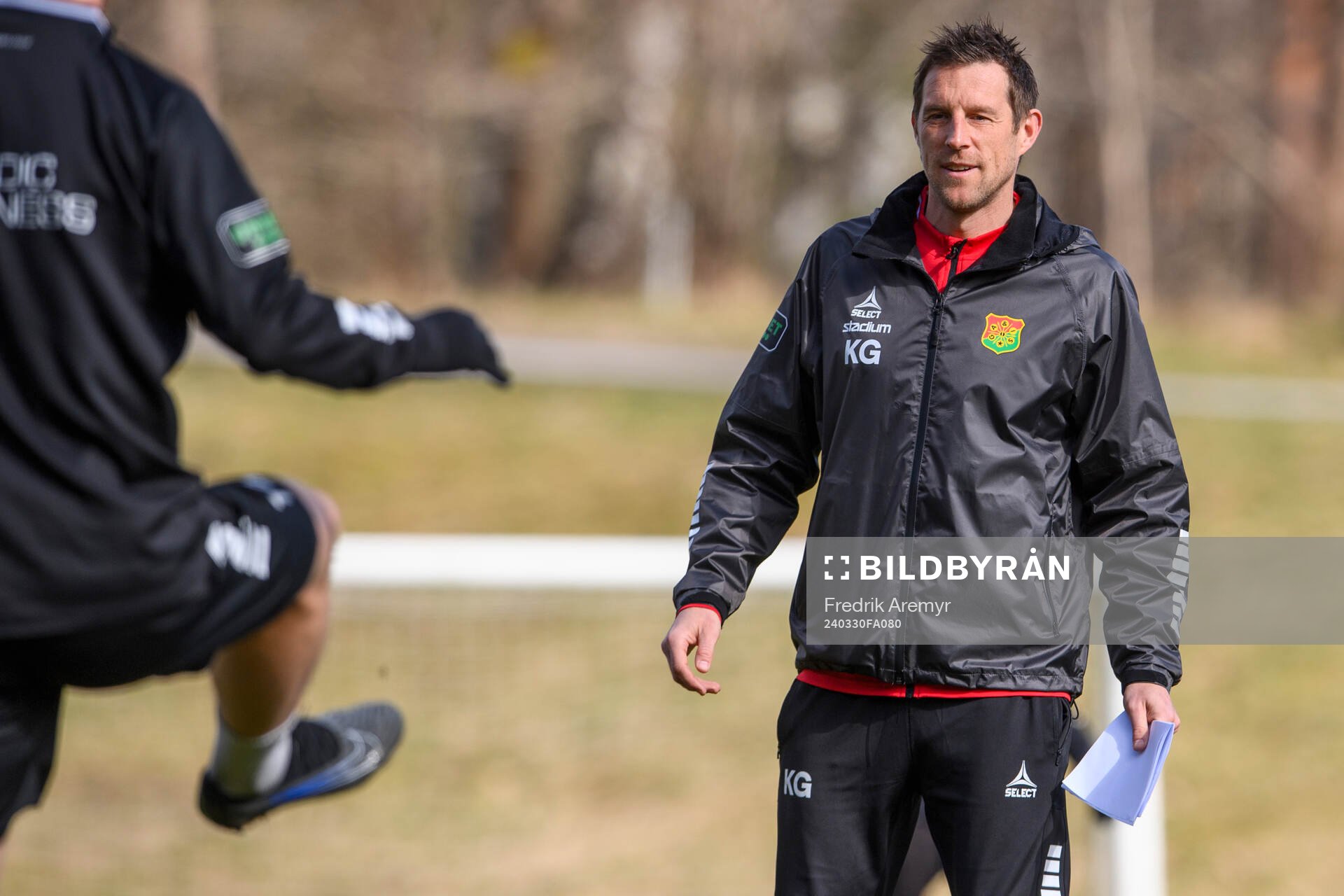 assisterande tränare Kenneth Gustafsson