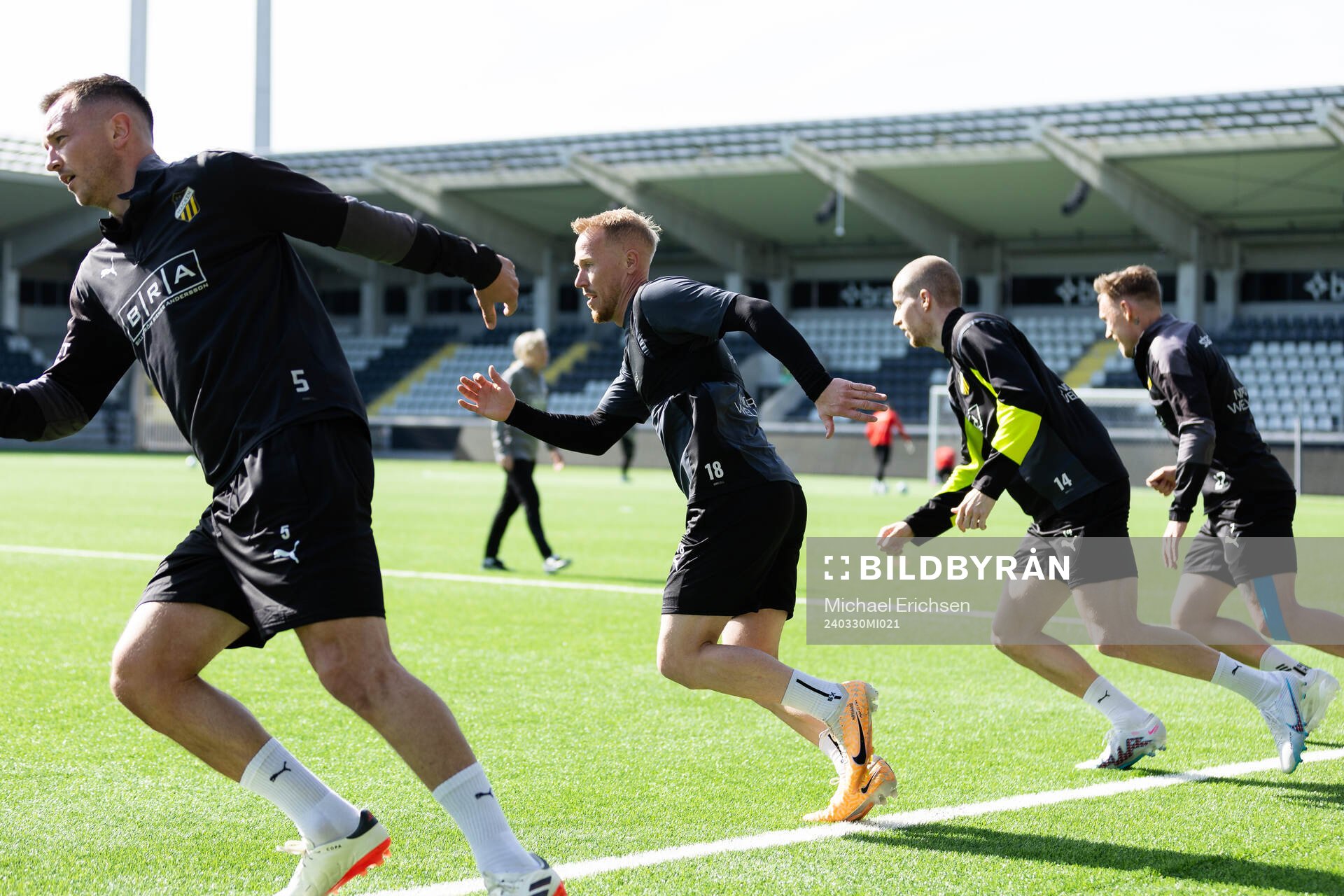 Häckens Even Hovland, Mikkel Rygaard Jensen och Simon