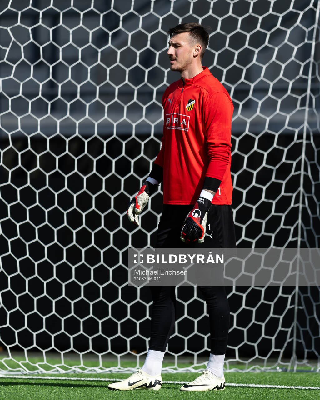 Häckens målvakt Andreas Linde